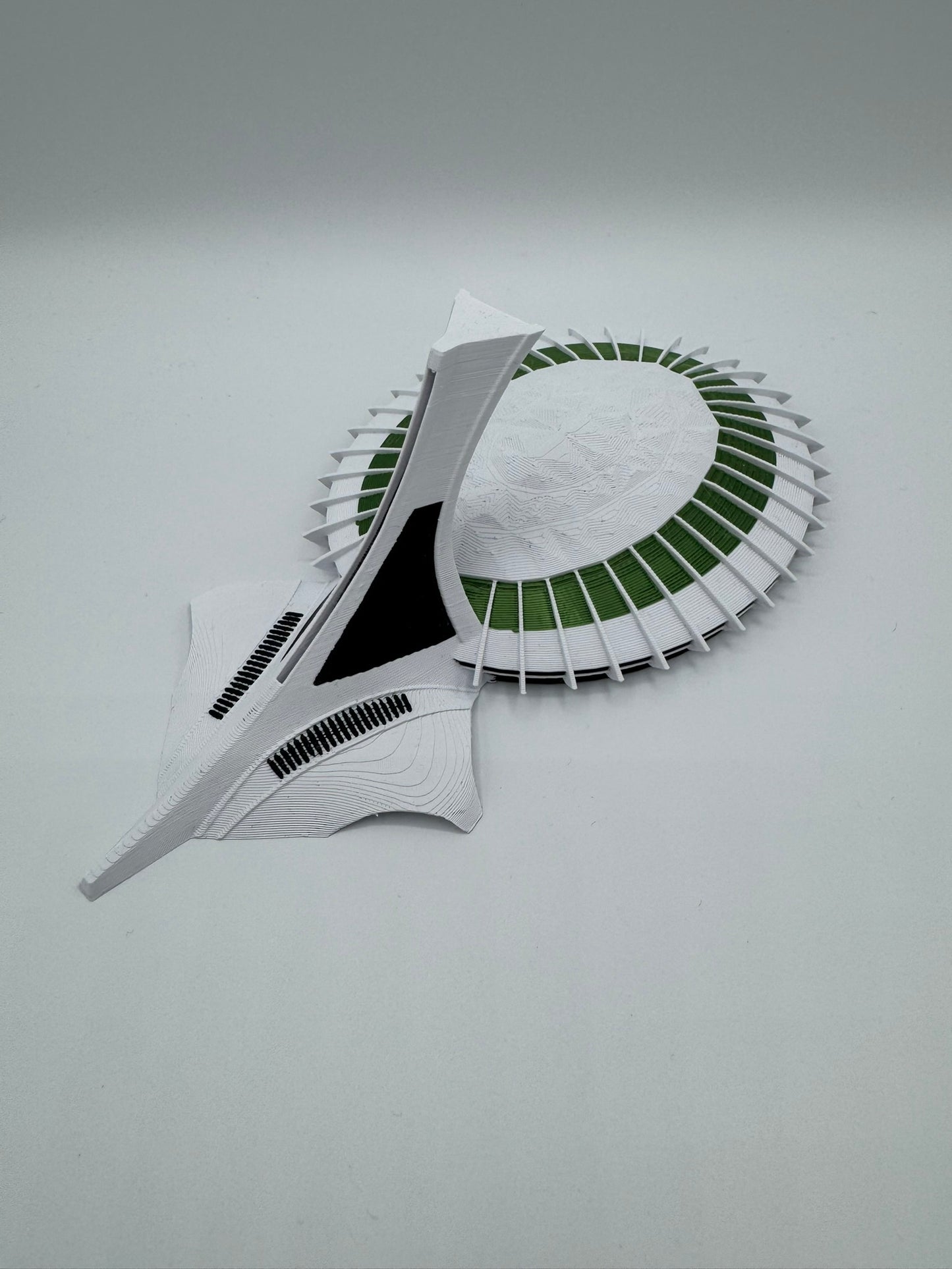 Montreal Olympic Stadium Model- 3D Printed Full Color