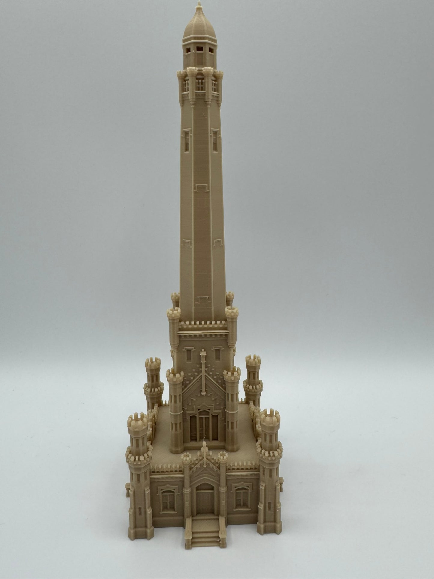Chicago Water Tower Model- 3D Printed