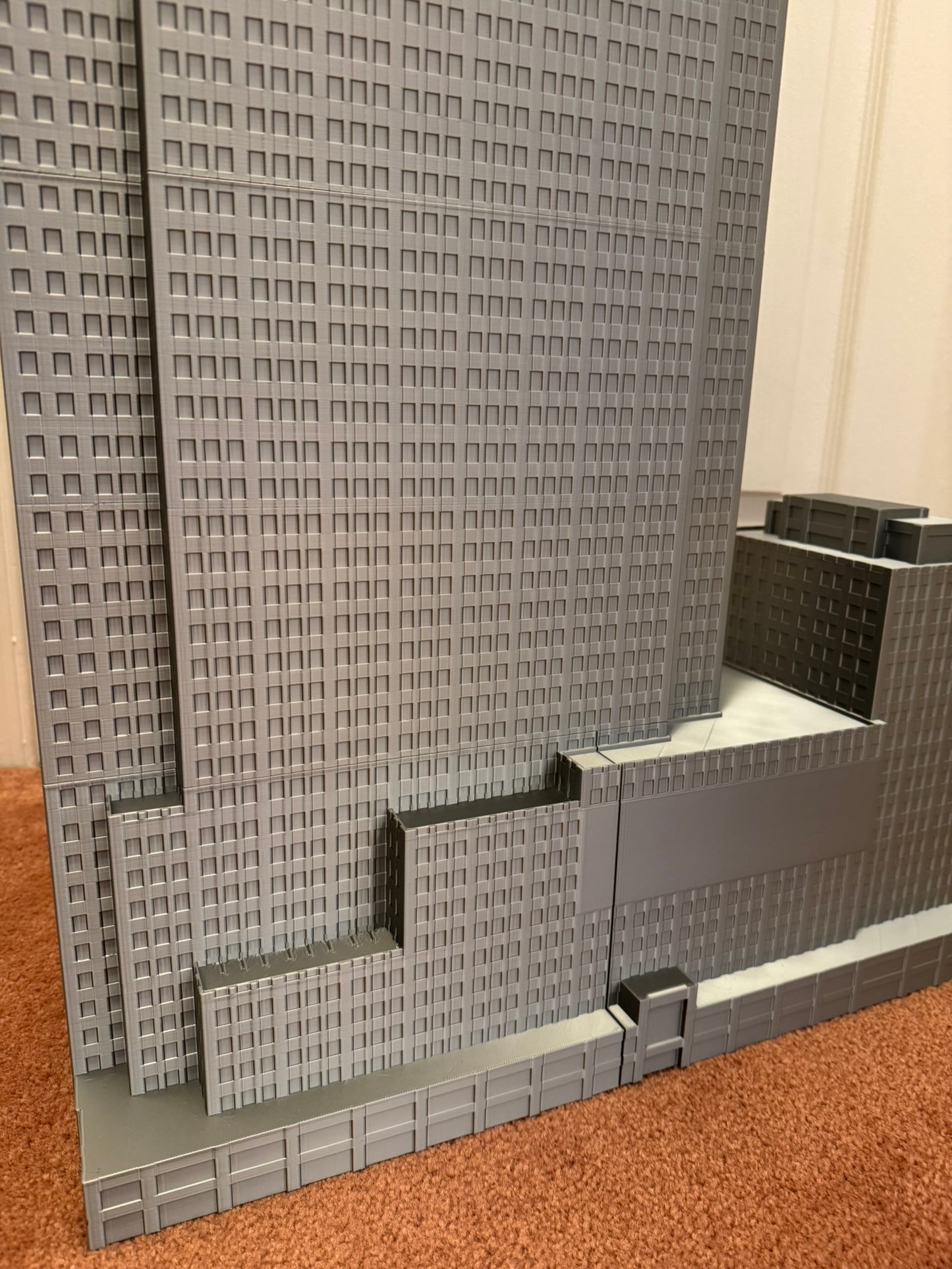 Extra Large 30 Rockefeller Plaza Model- 3D Printed