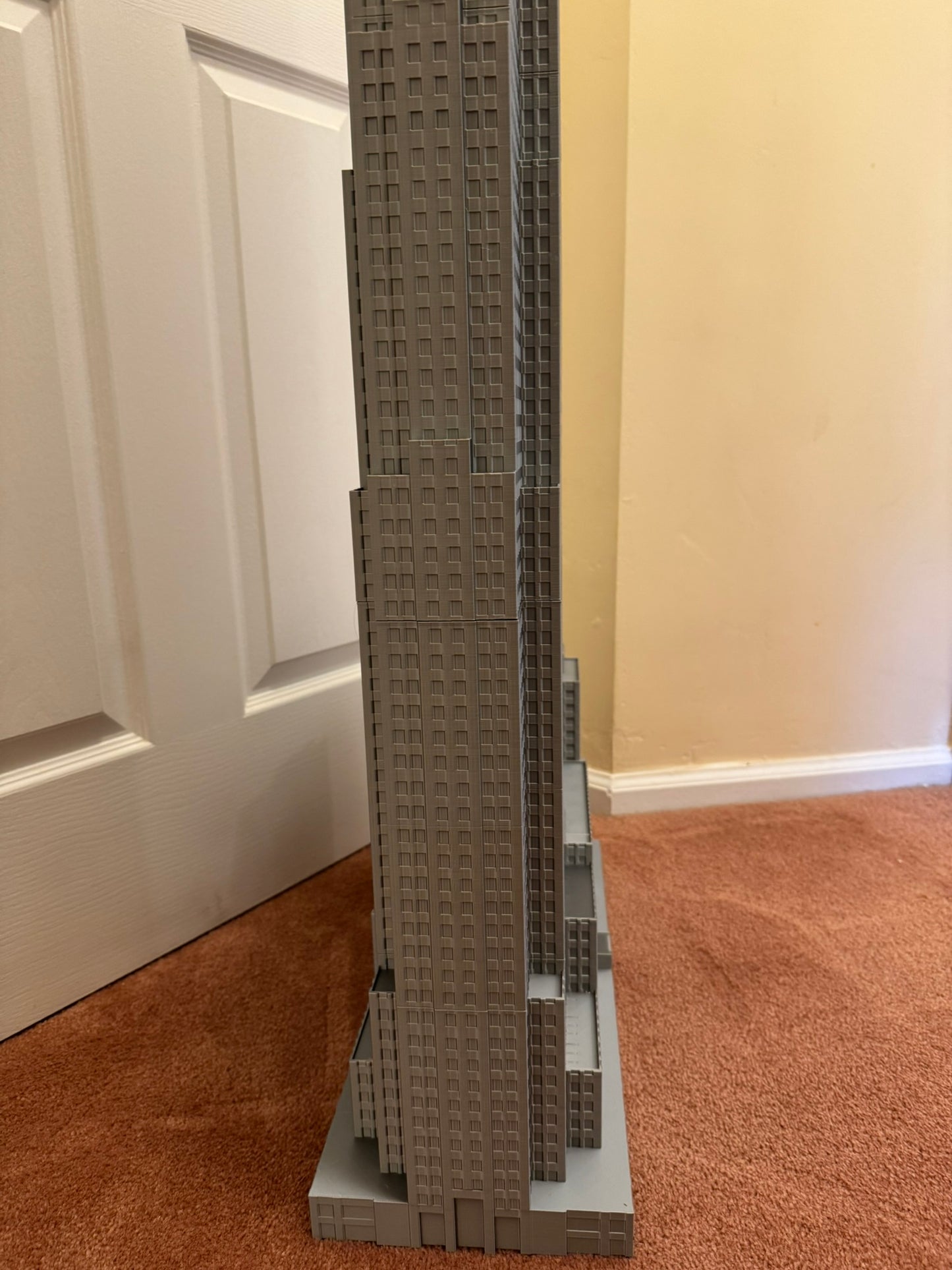 Extra Large 30 Rockefeller Plaza Model- 3D Printed