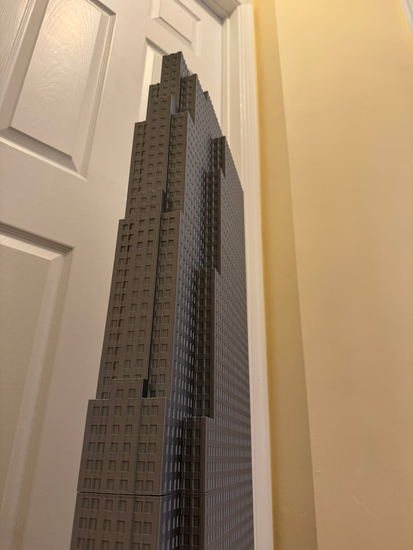 Extra Large 30 Rockefeller Plaza Model- 3D Printed