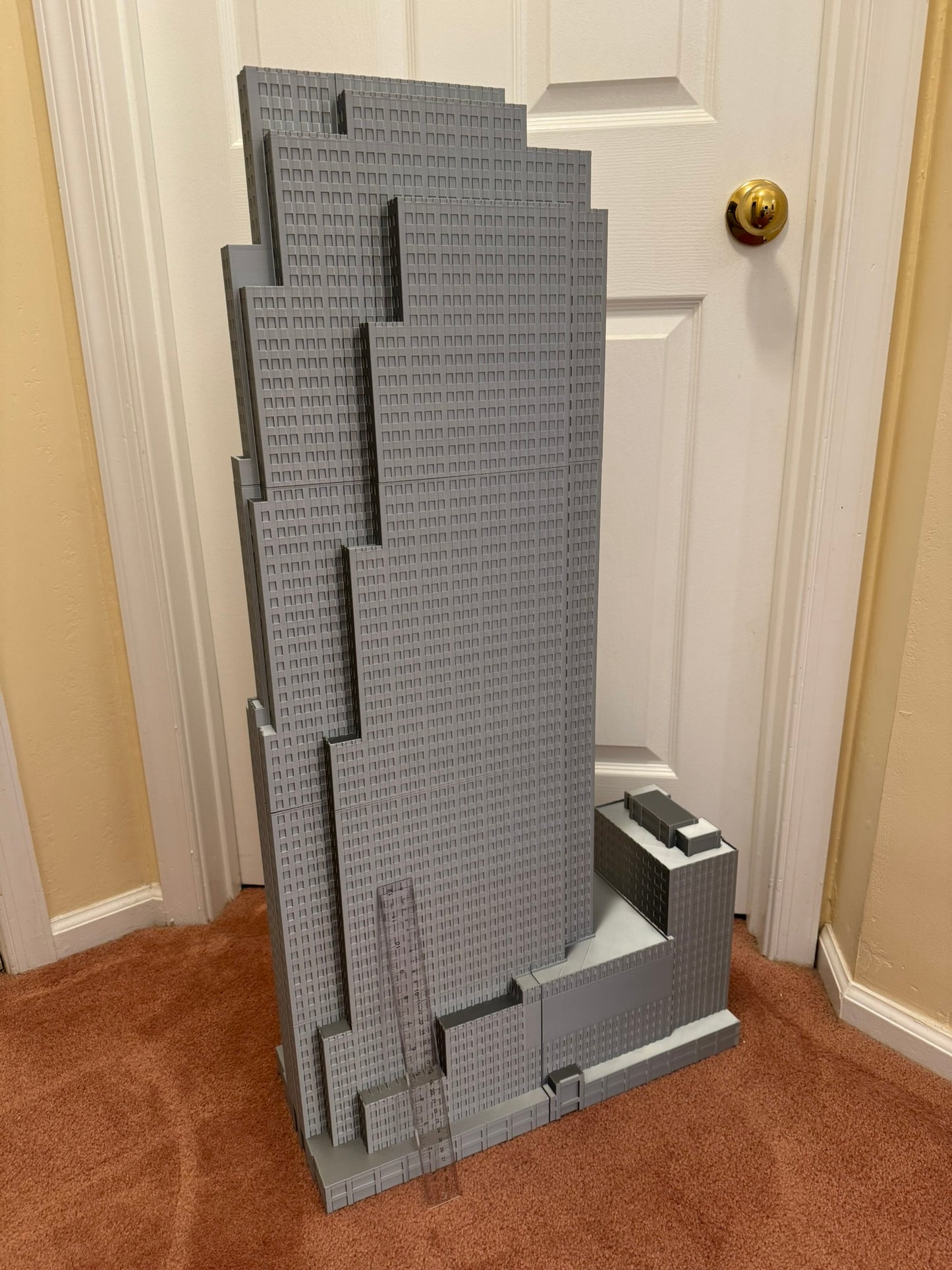 Extra Large 30 Rockefeller Plaza Model- 3D Printed
