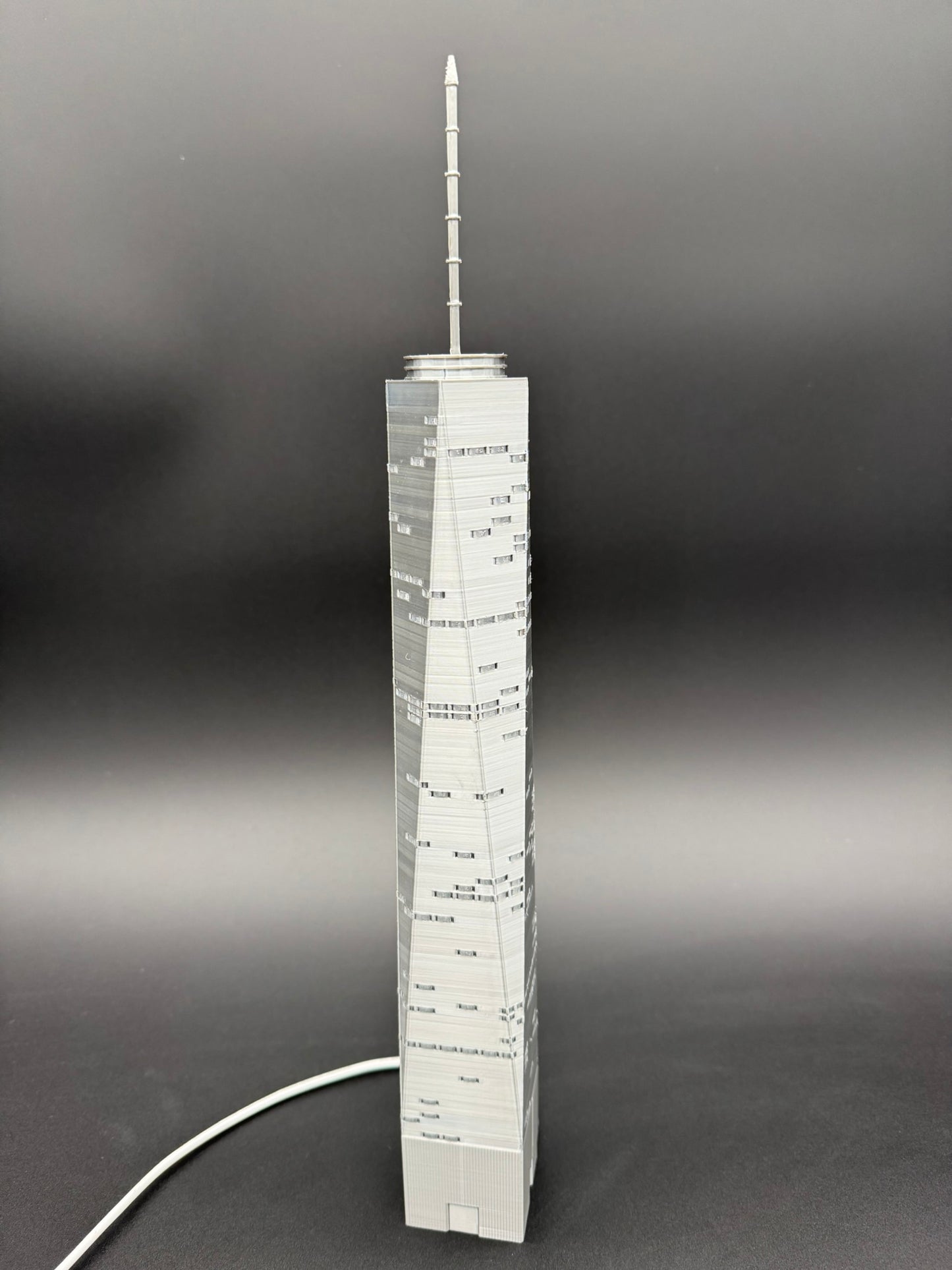 One World Trade Center Light Up Model- 3D Printed