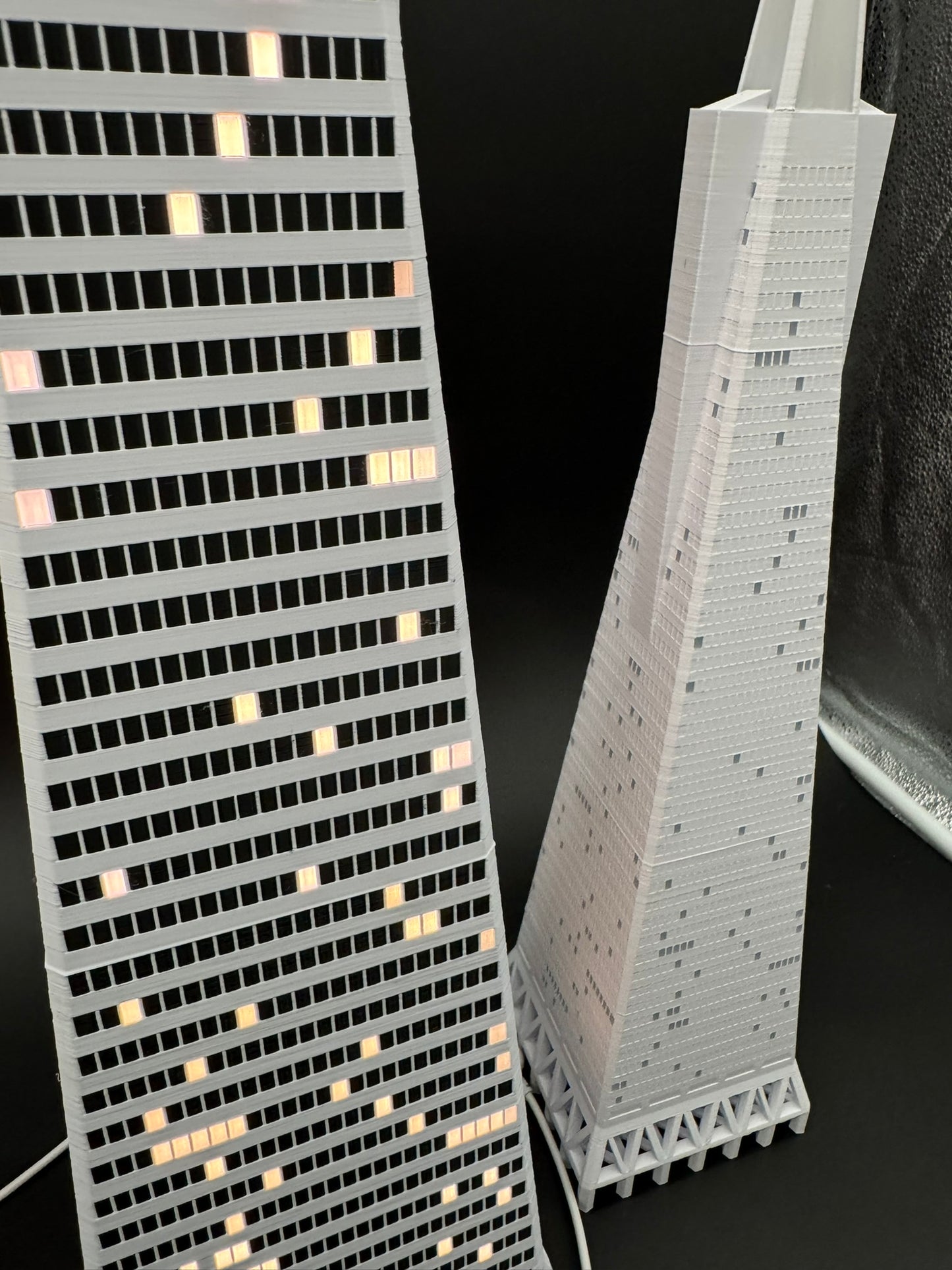 Transamerica Pyramid Light Up Model- 3D Printed