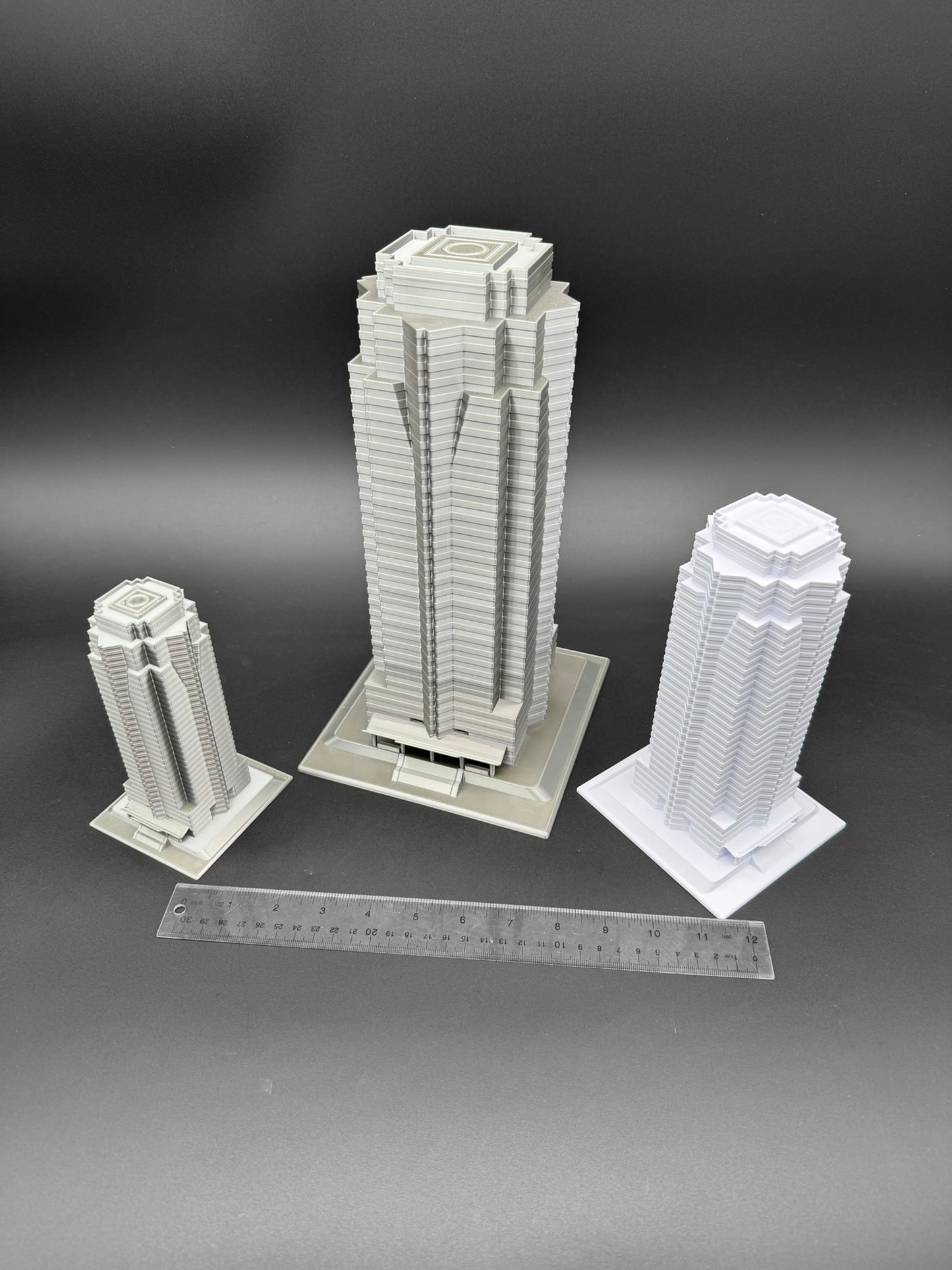 Nakatomi Plaza Model- 3D Printed