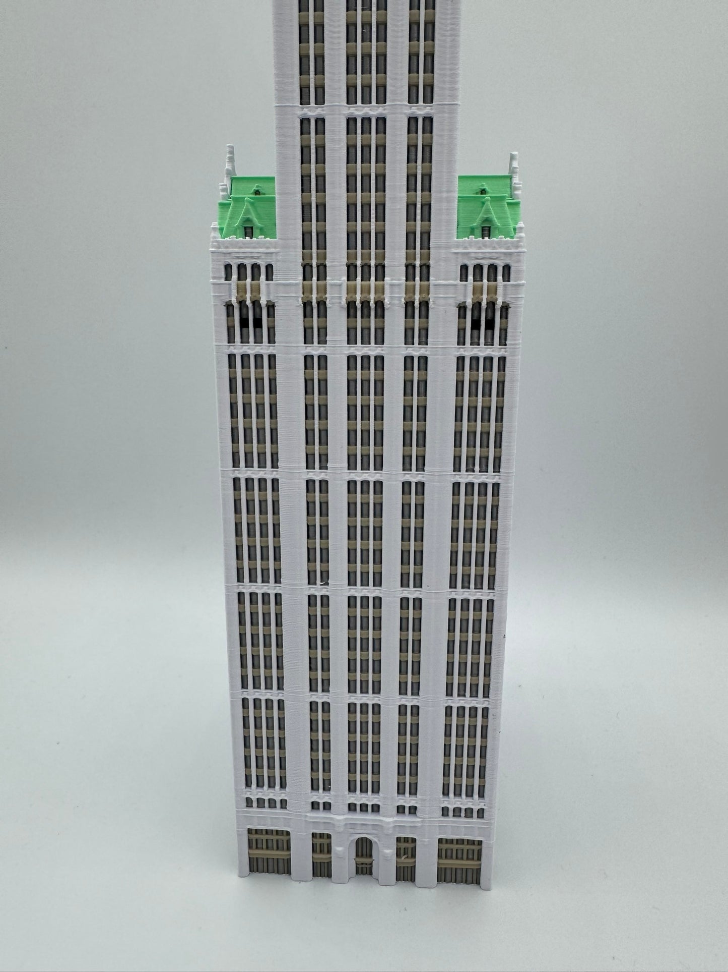 Woolworth Building Model- 3D Printed Full Color