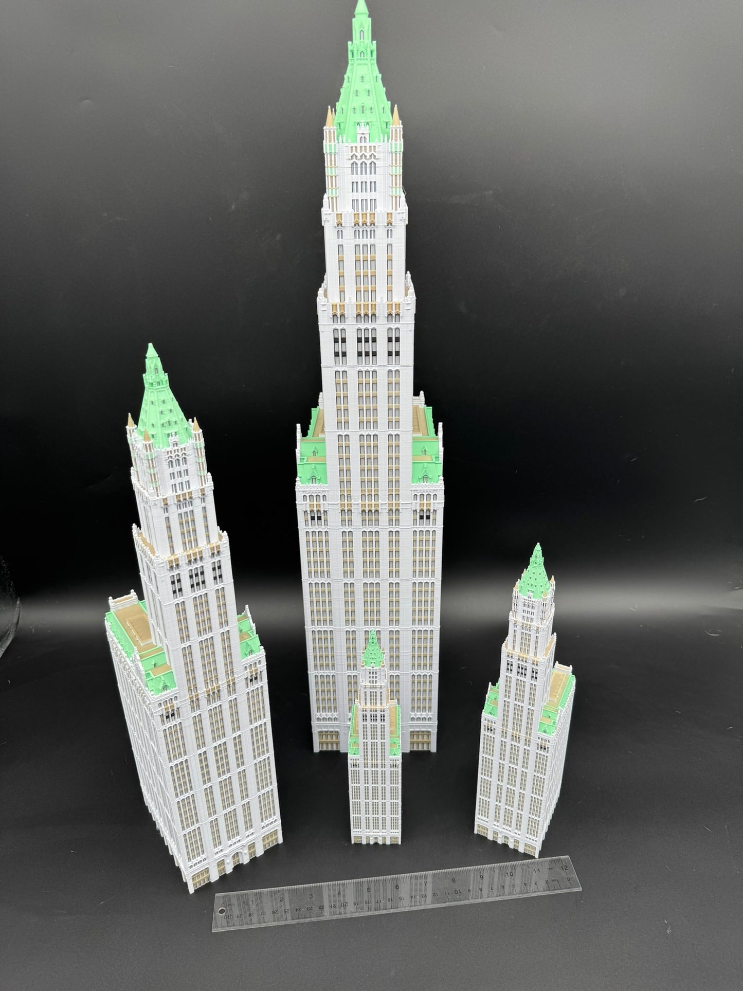 Woolworth Building Model- 3D Printed Full Color