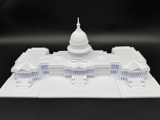 US Capitol Building Model- 3D Printed