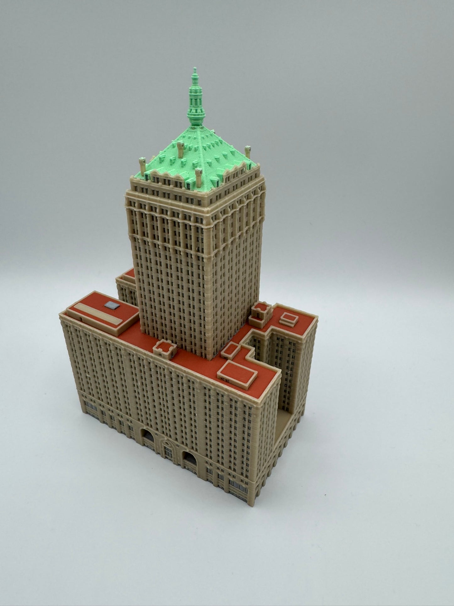 Helmsley Building Model- 3D Printed Full Color