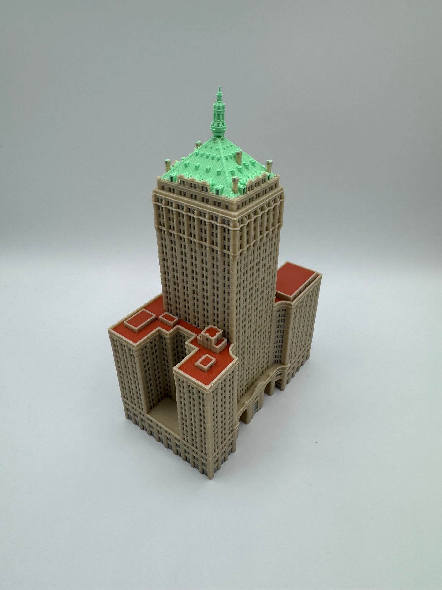 Helmsley Building Model- 3D Printed Full Color