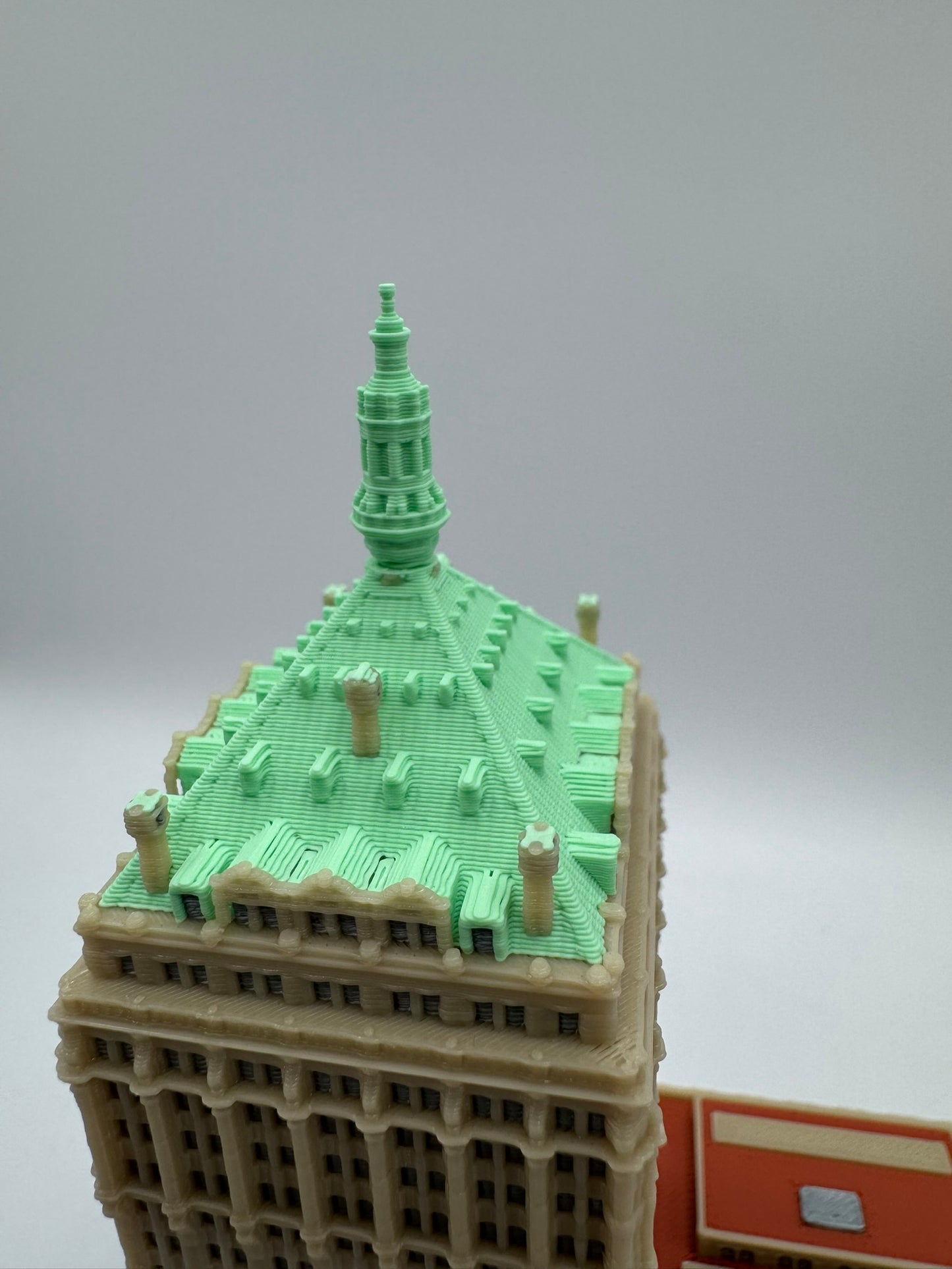 Helmsley Building Model- 3D Printed Full Color