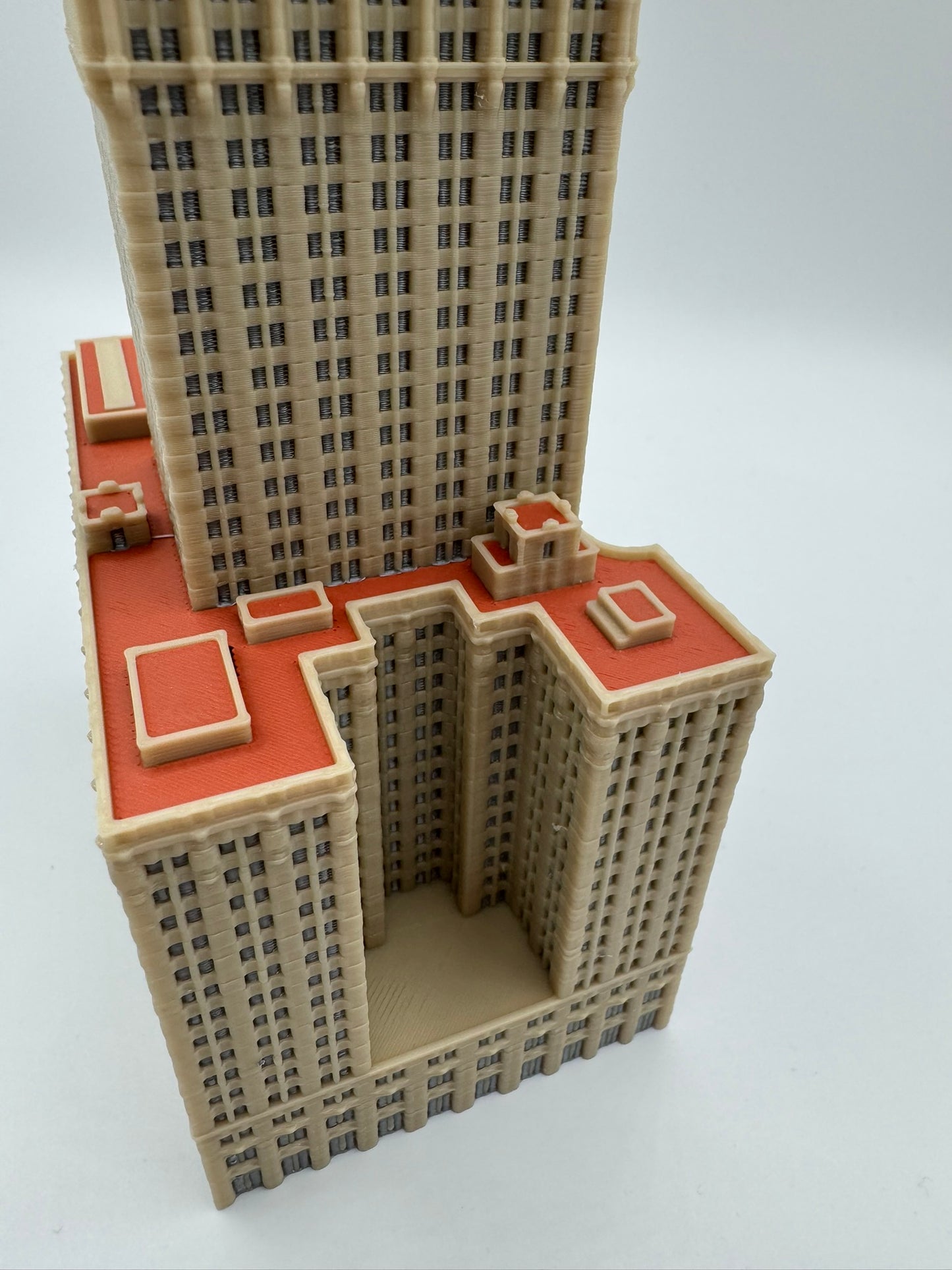 Helmsley Building Model- 3D Printed Full Color