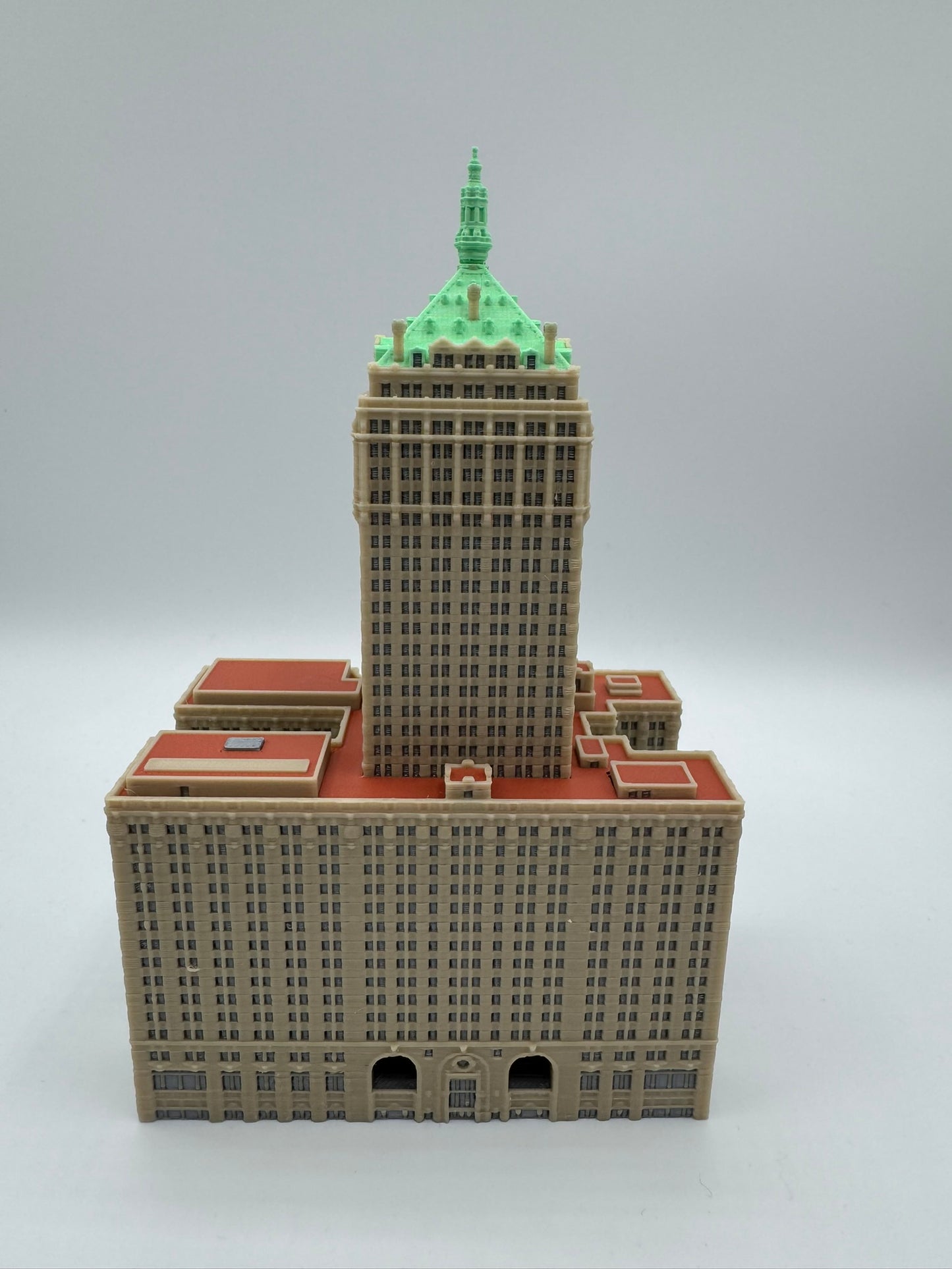 Helmsley Building Model- 3D Printed Full Color
