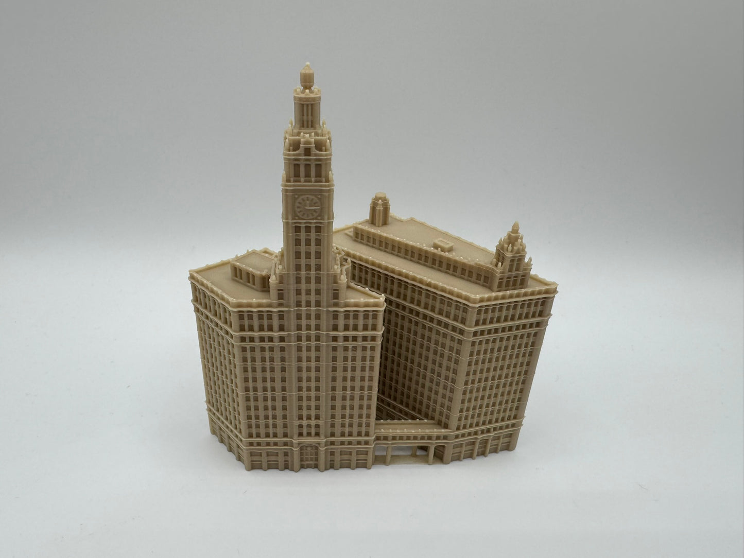 Wrigley Building Model- 3D Printed