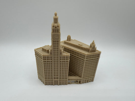 Wrigley Building Model- 3D Printed