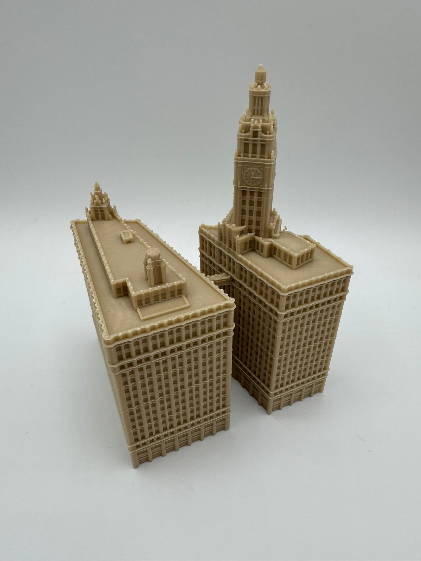 Wrigley Building Model- 3D Printed