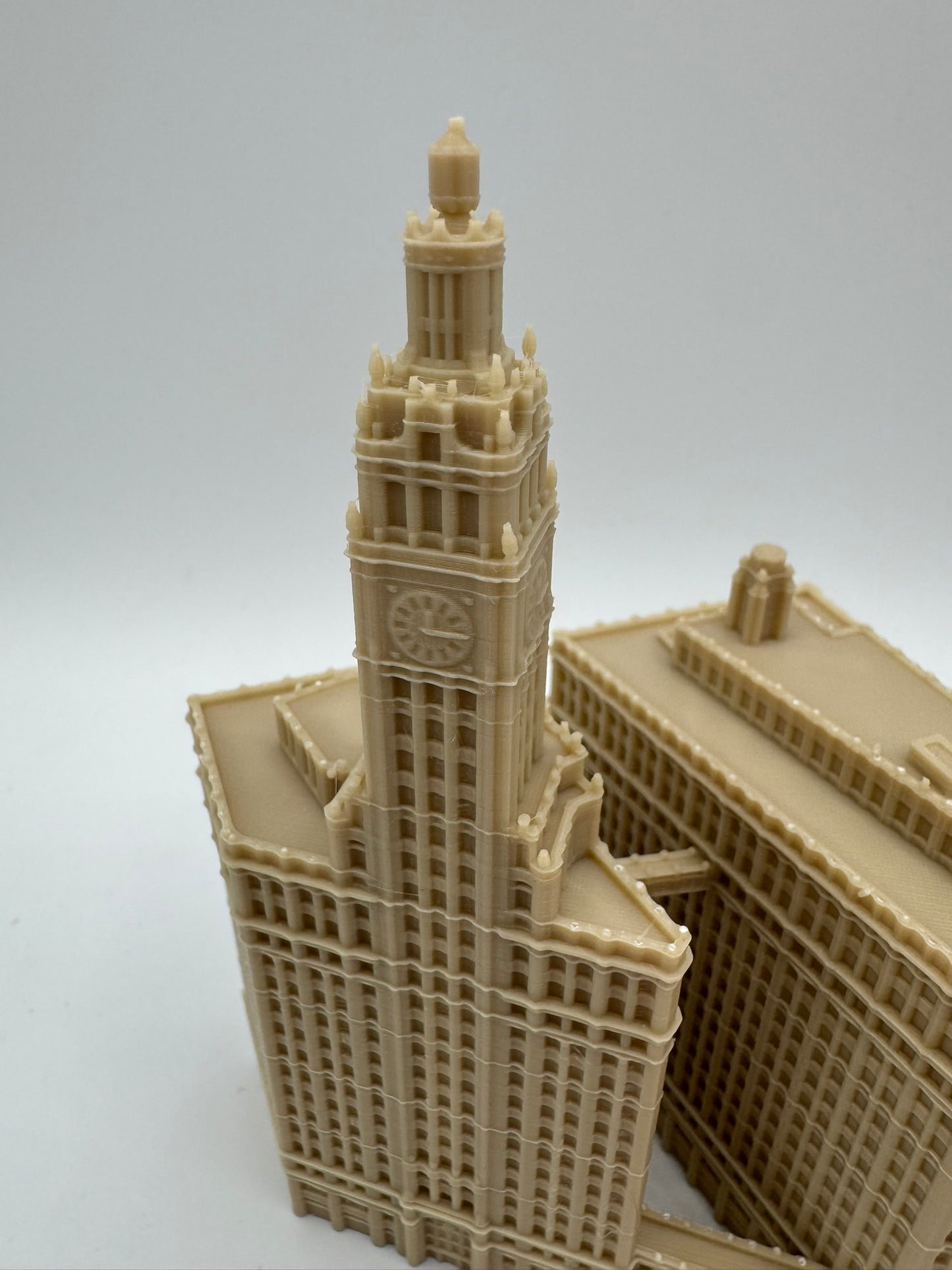 Wrigley Building Model- 3D Printed