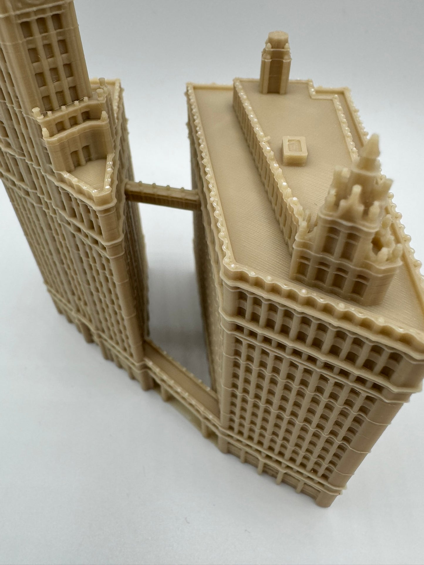 Wrigley Building Model- 3D Printed