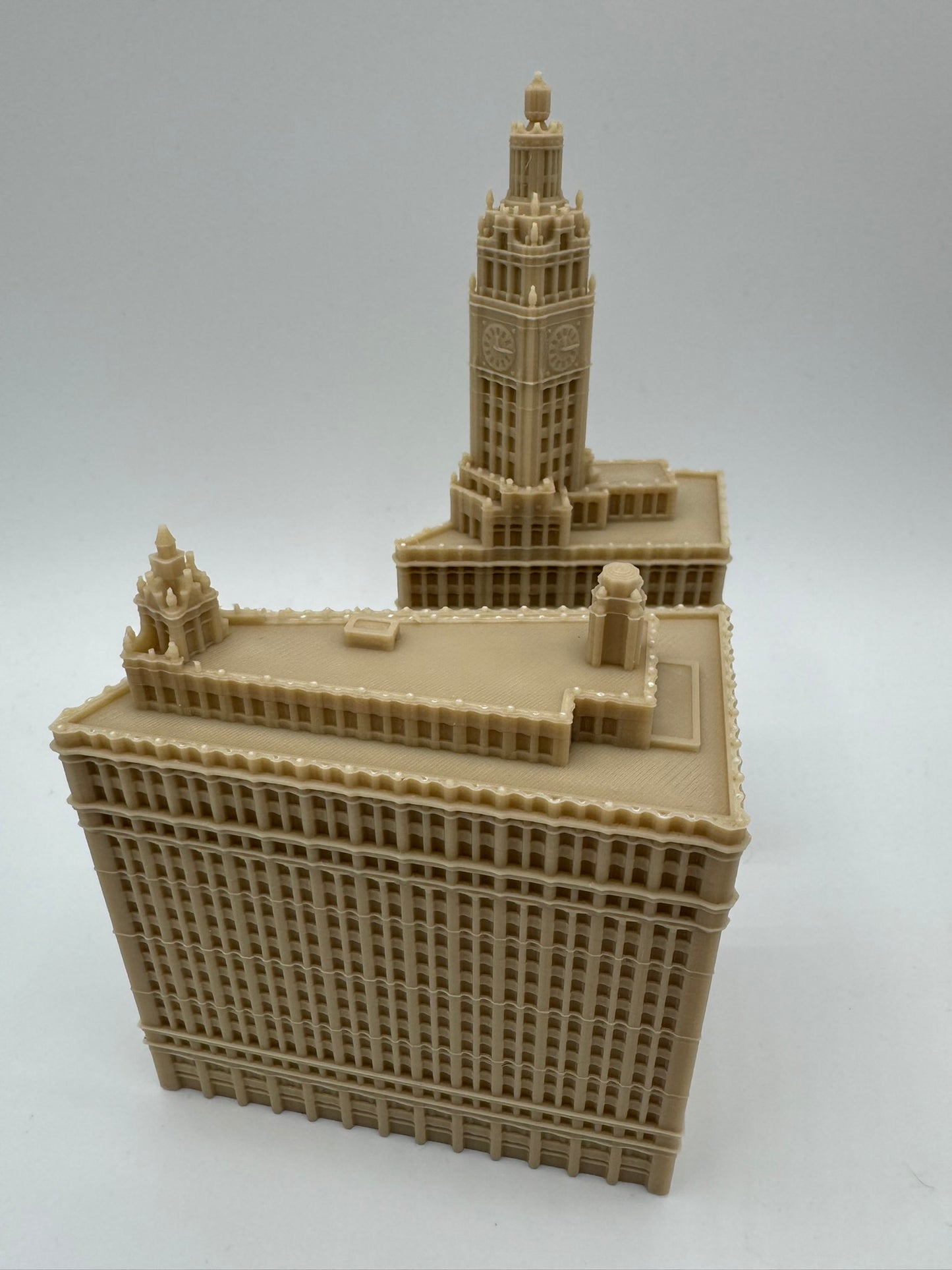 Wrigley Building Model- 3D Printed