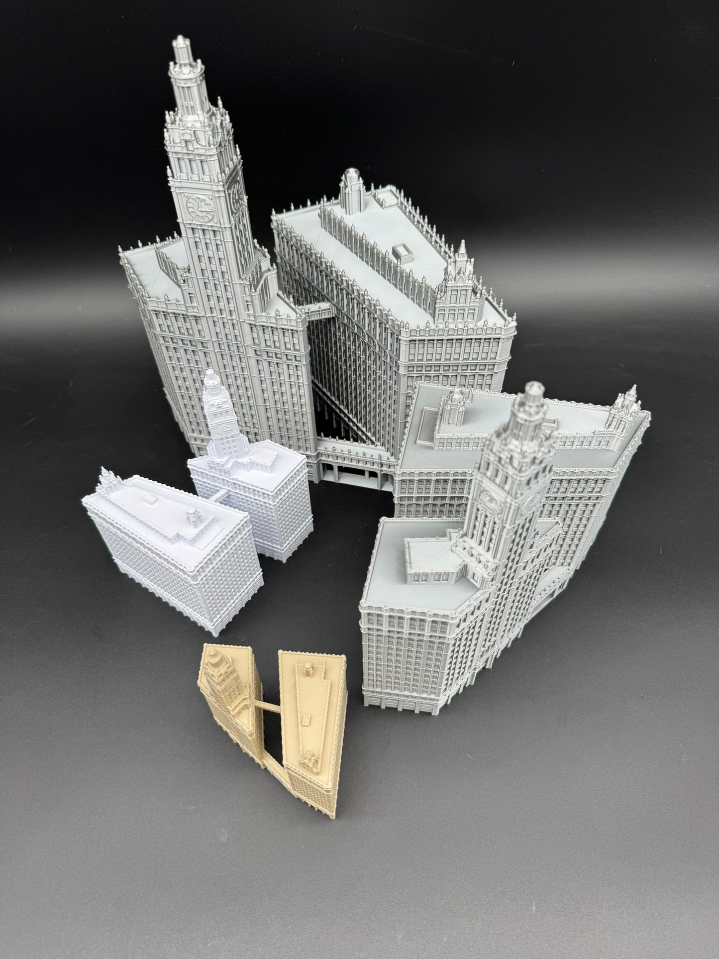 Wrigley Building Model- 3D Printed