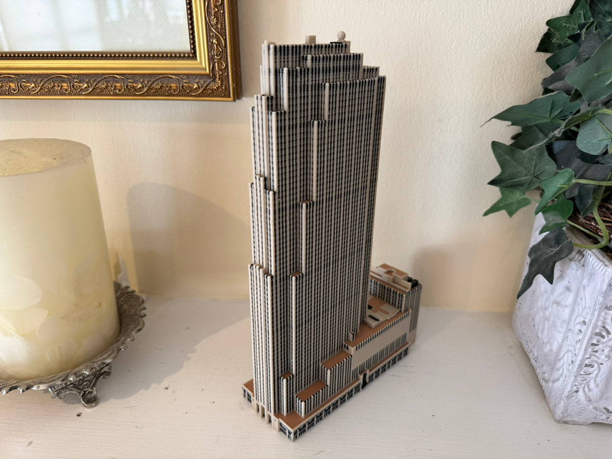 30 Rockefeller Plaza Model- 3D Printed Full Color – Stars of the City