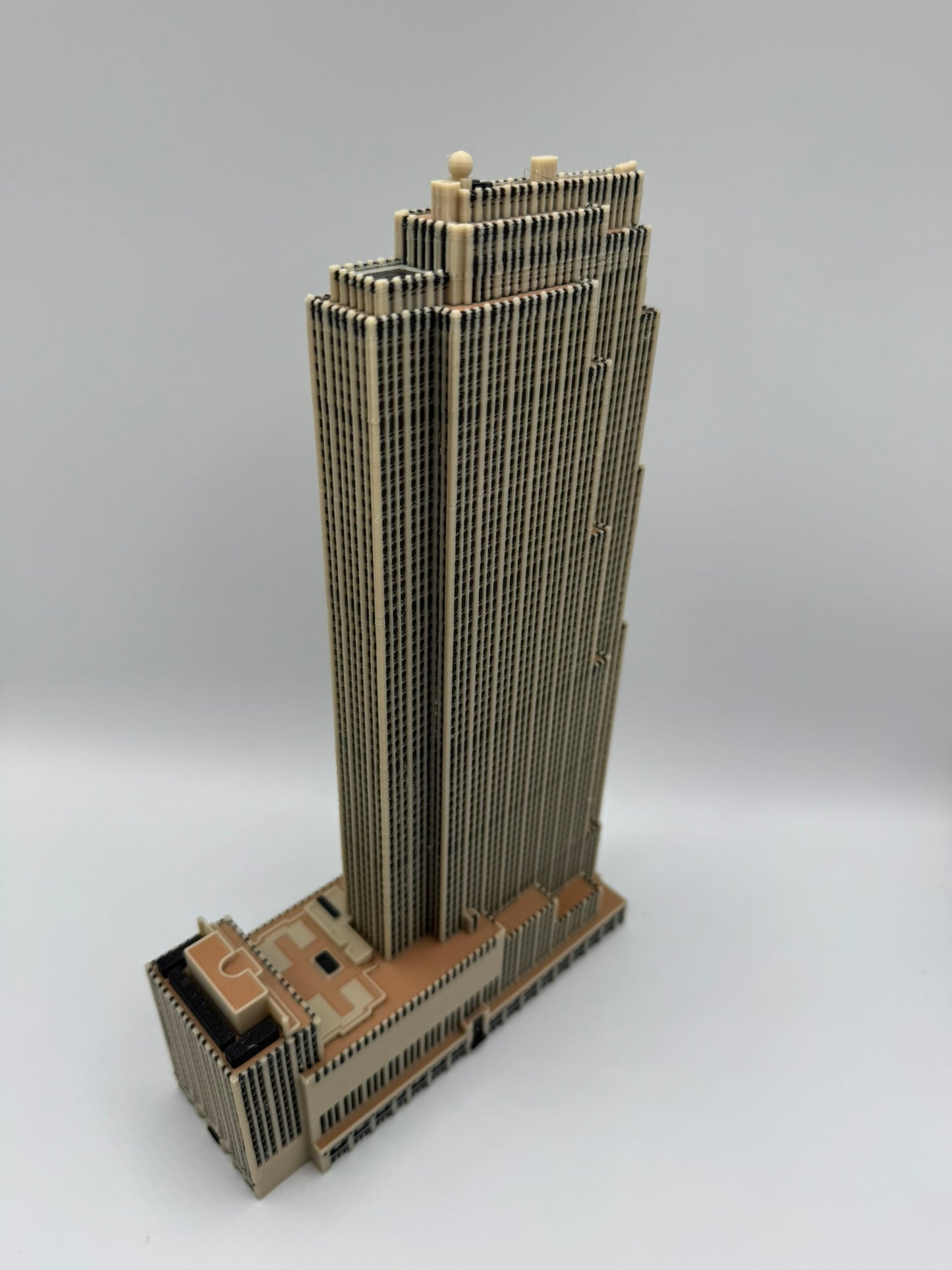 30 Rockefeller Plaza Model- 3D Printed Full Color