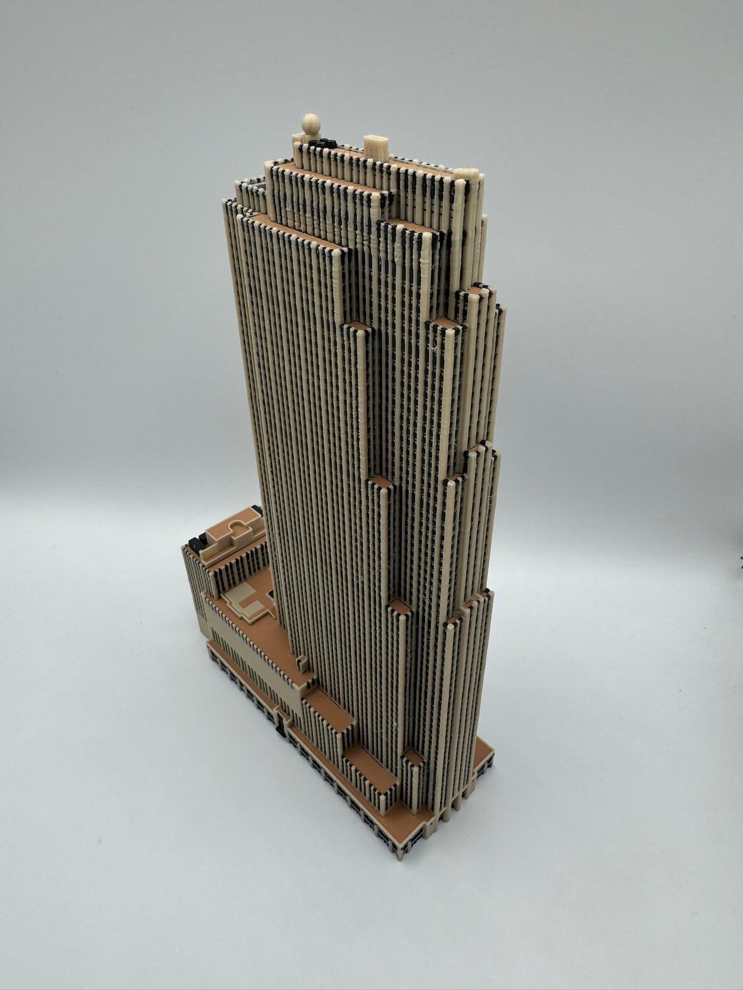 30 Rockefeller Plaza Model- 3D Printed Full Color