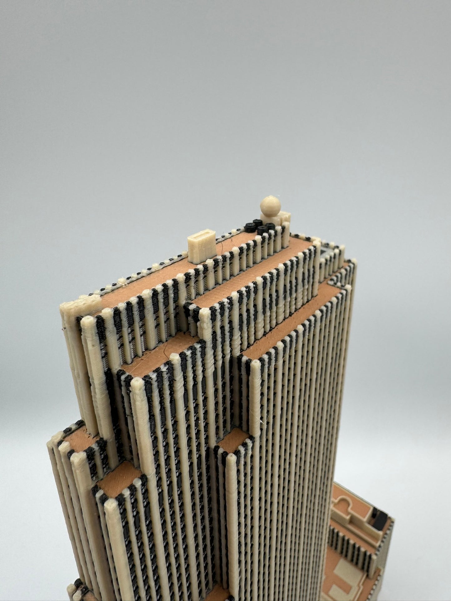 30 Rockefeller Plaza Model- 3D Printed Full Color