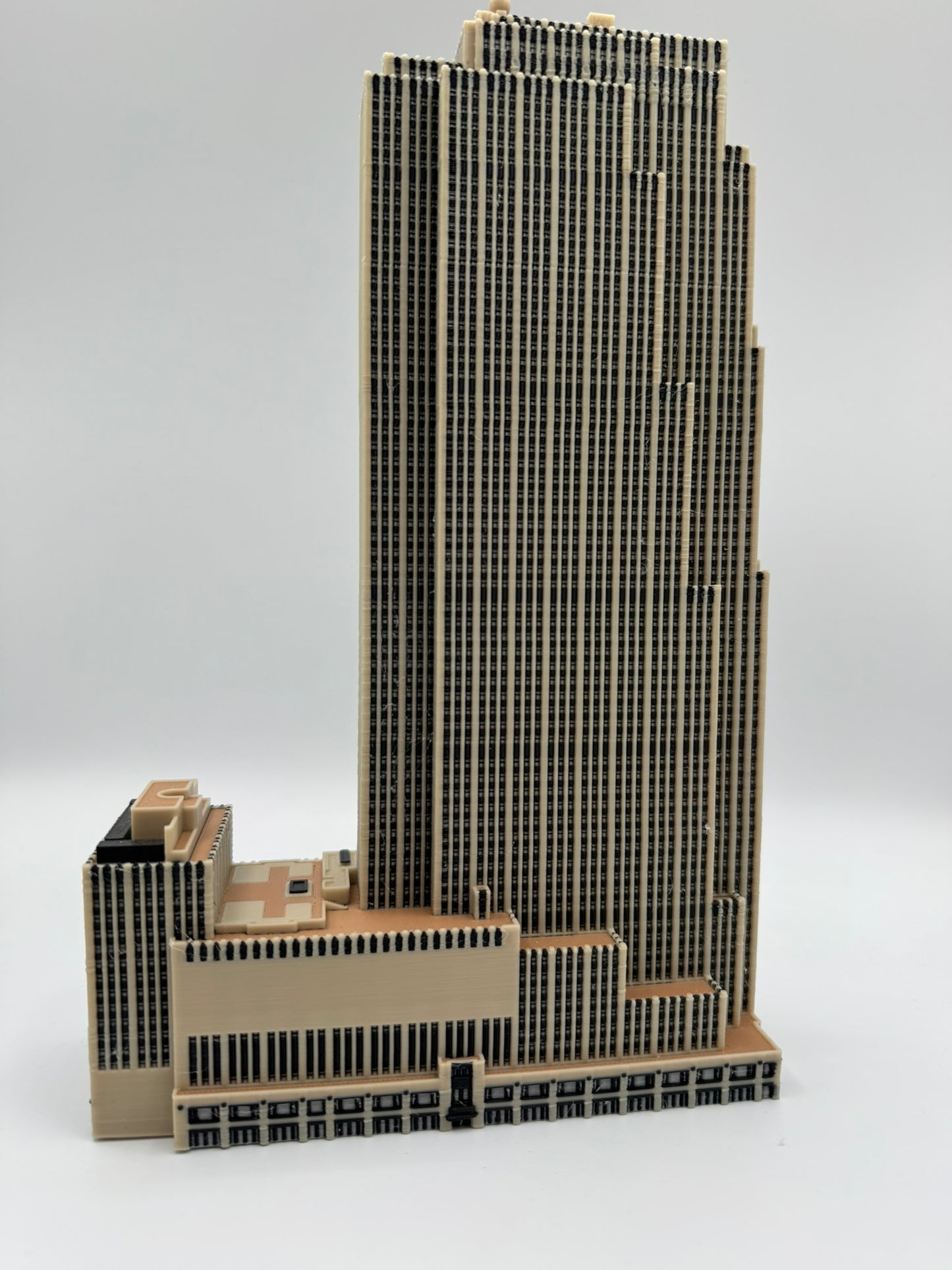 30 Rockefeller Plaza Model- 3D Printed Full Color