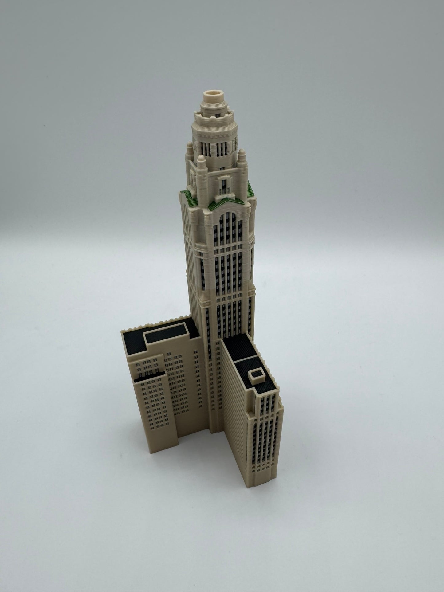 LeVeque Tower Model- 3D Printed Full Color