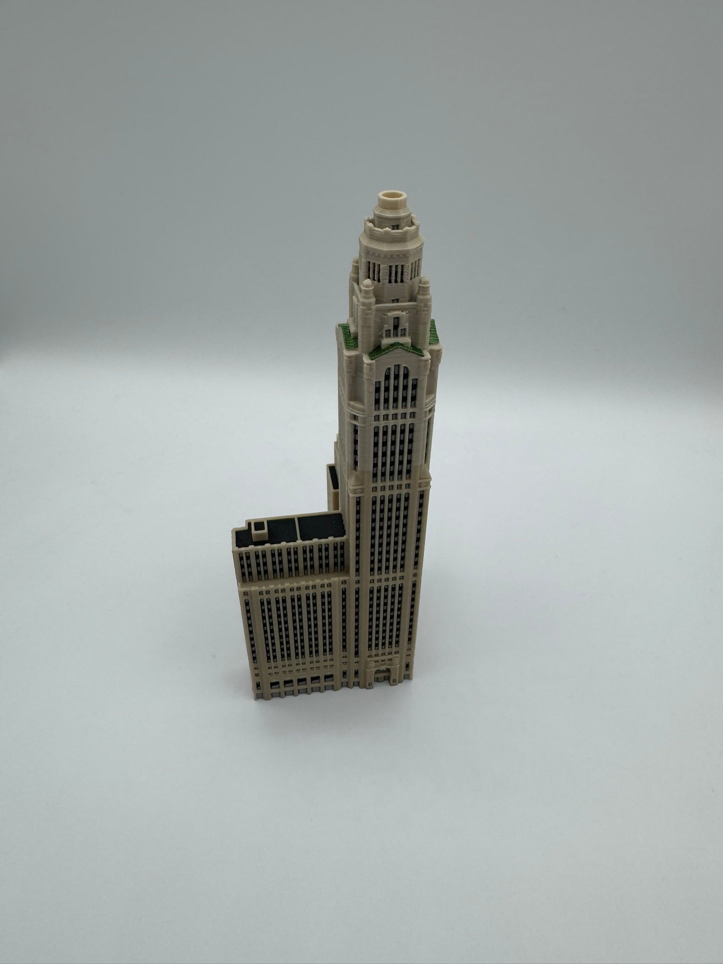 LeVeque Tower Model- 3D Printed Full Color