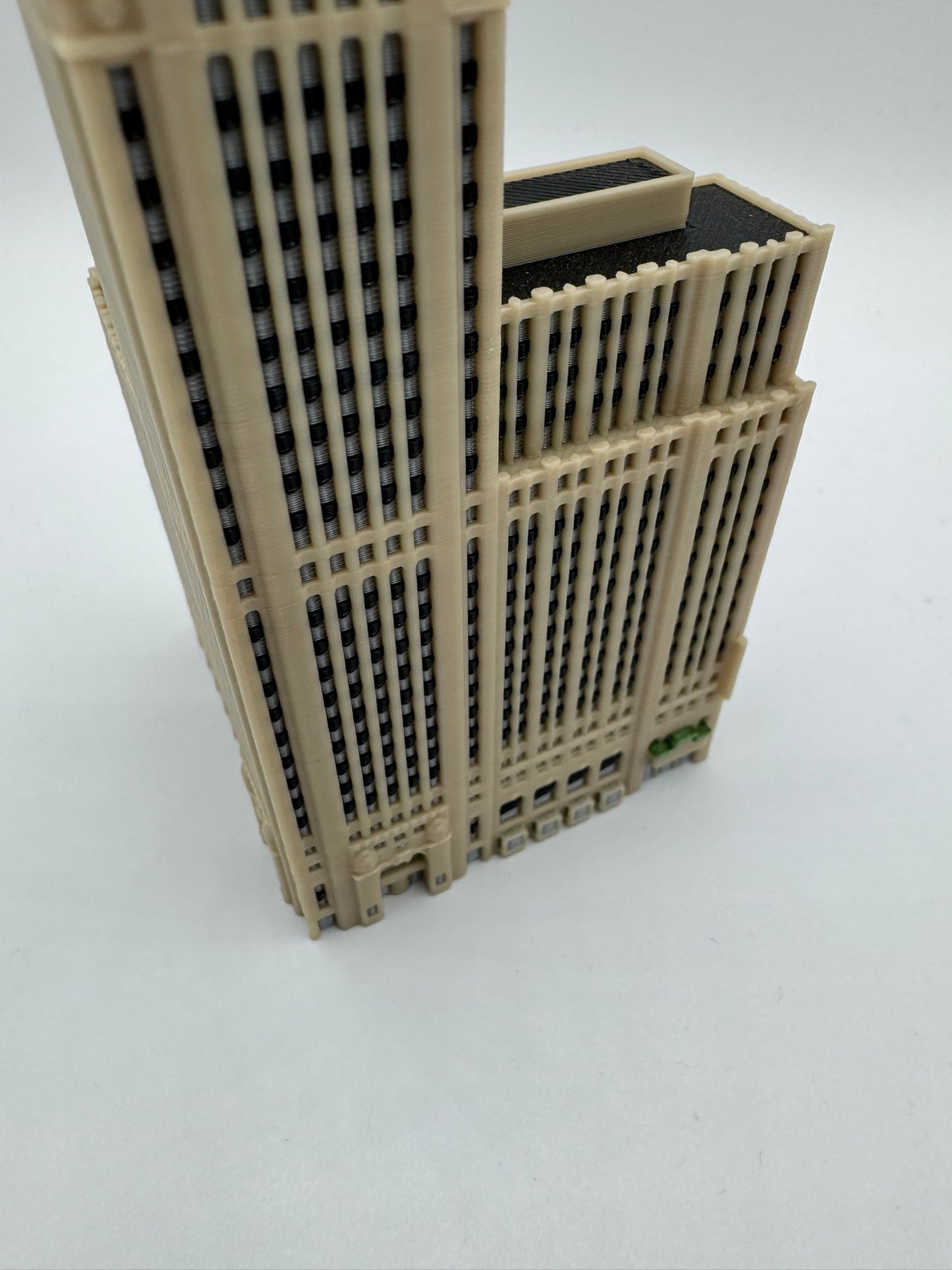 LeVeque Tower Model- 3D Printed Full Color