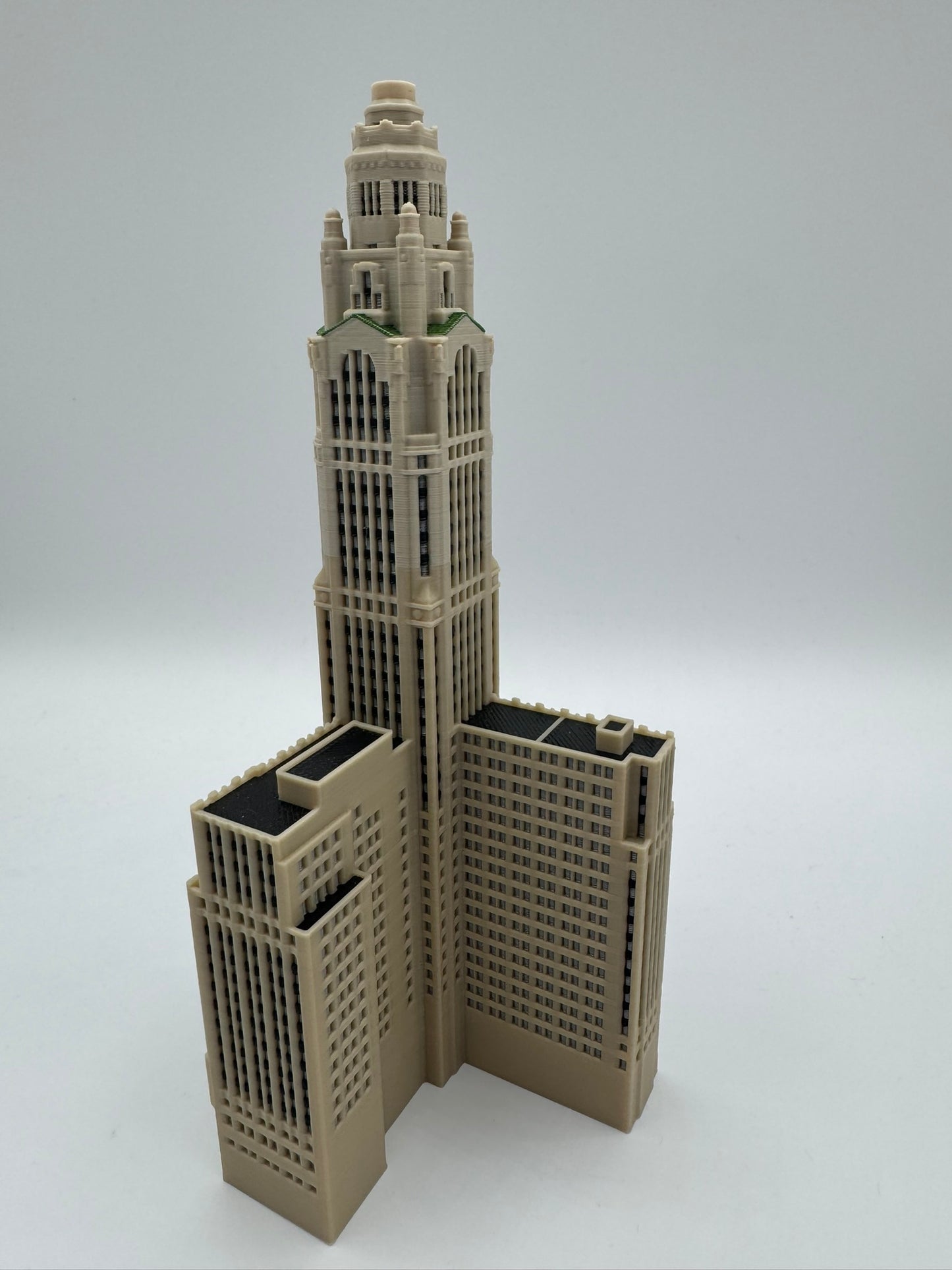 LeVeque Tower Model- 3D Printed Full Color