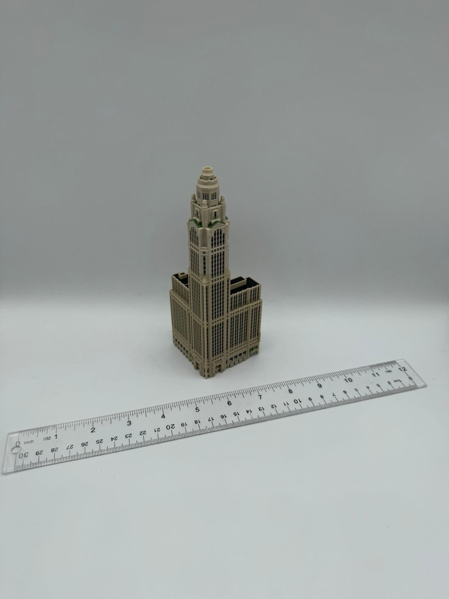 LeVeque Tower Model- 3D Printed Full Color