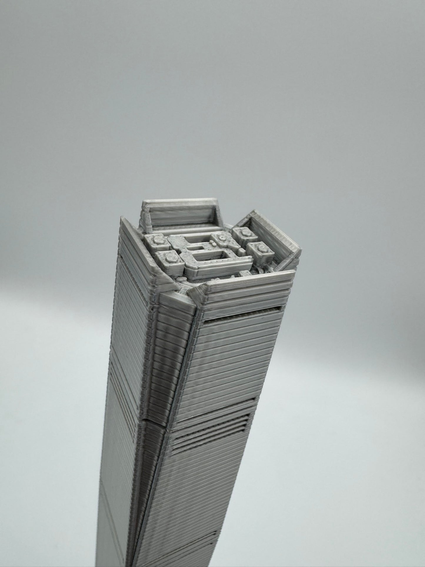International Commerce Center Model- 3D Printed