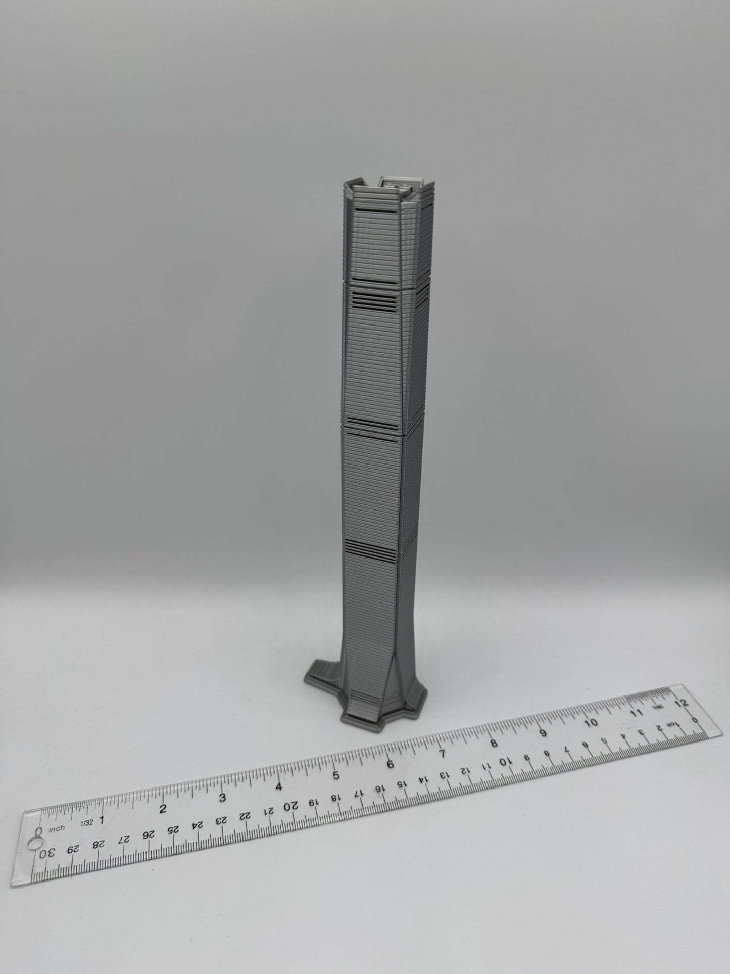 International Commerce Center Model- 3D Printed