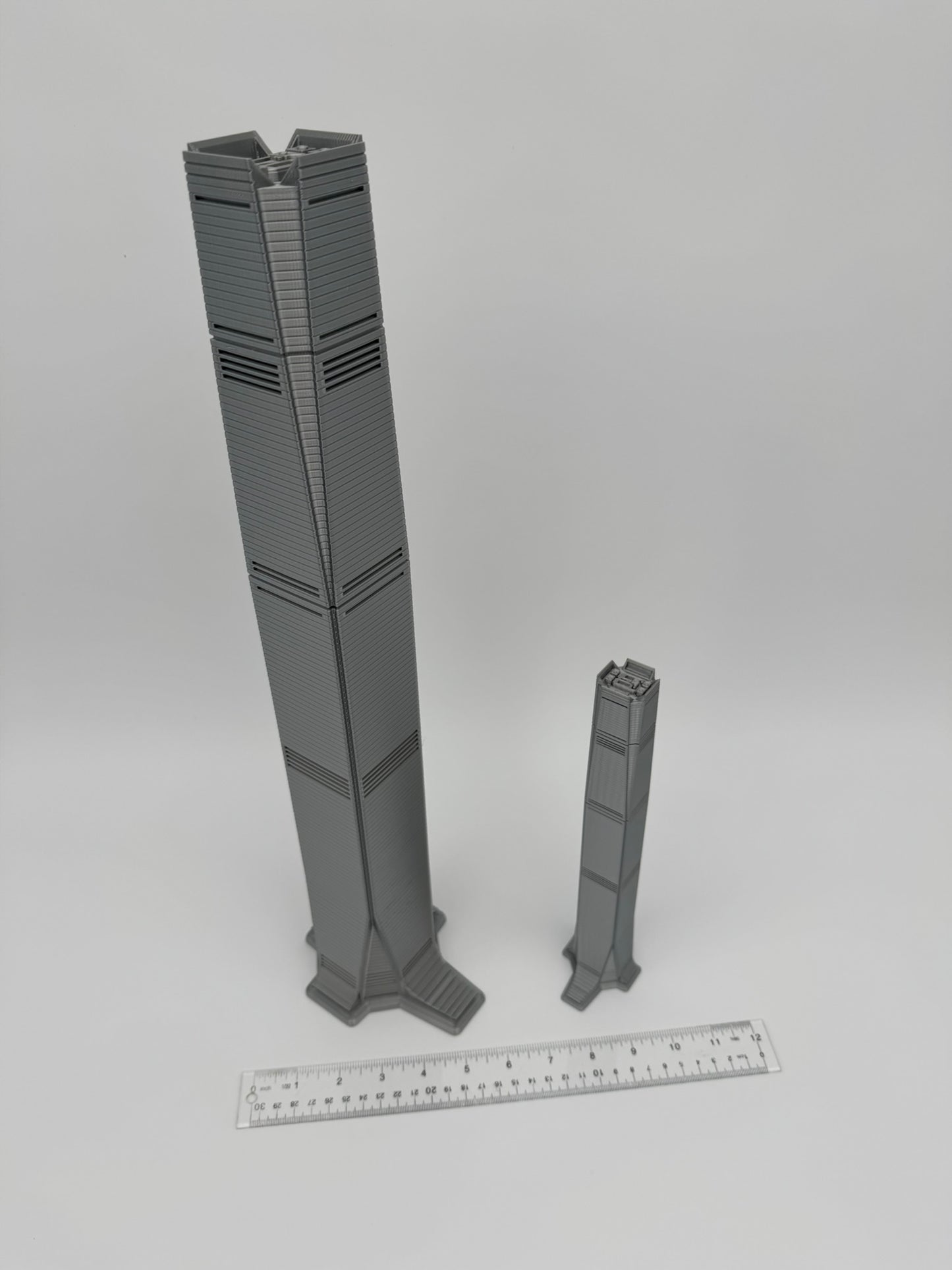 International Commerce Center Model- 3D Printed