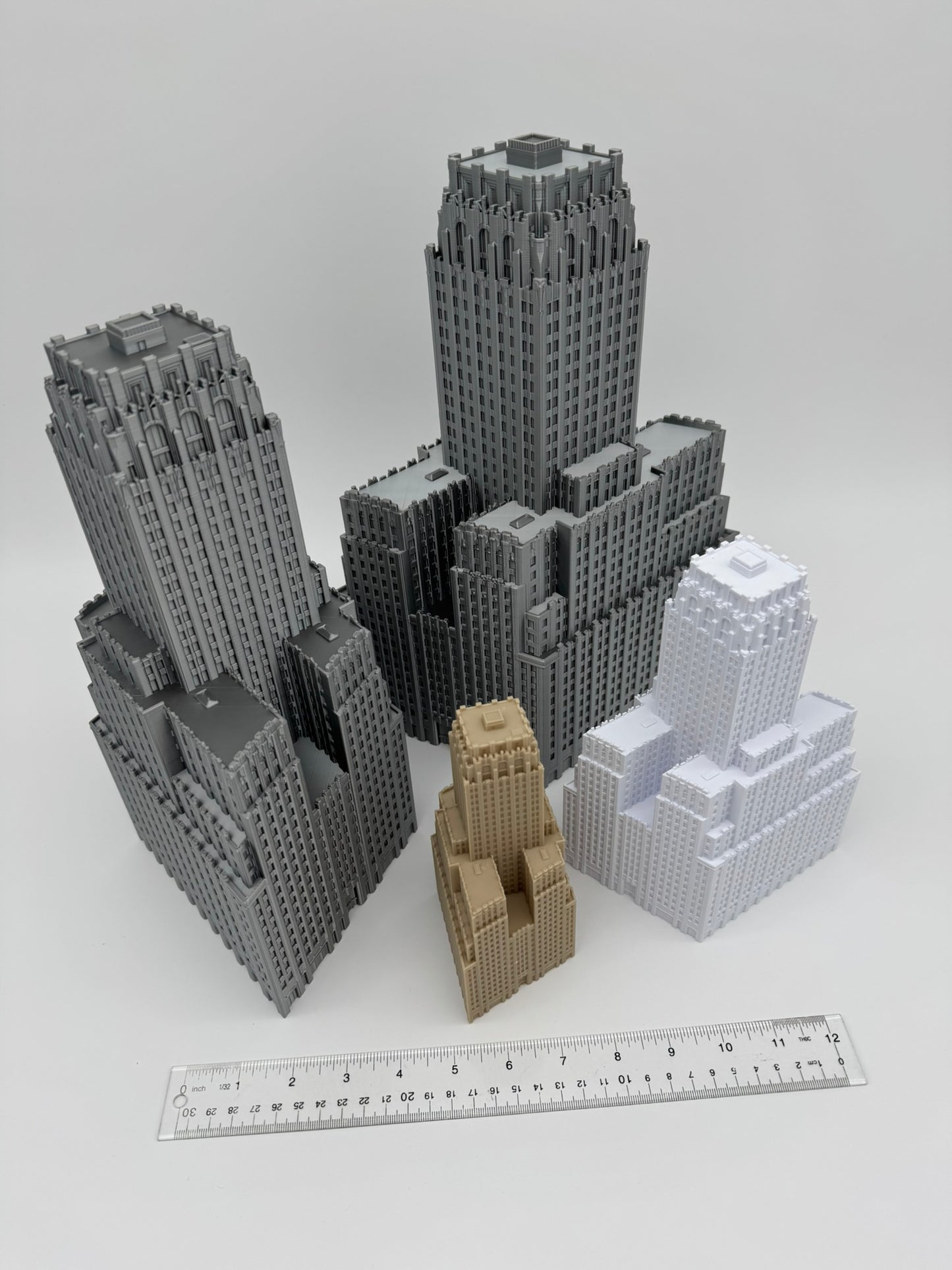 Barclay-Vesey Building Model- 3D Printed