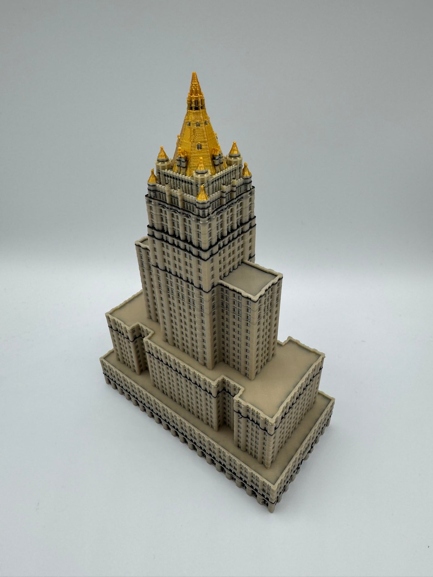 New York Life Building Model- 3D Printed Full Color