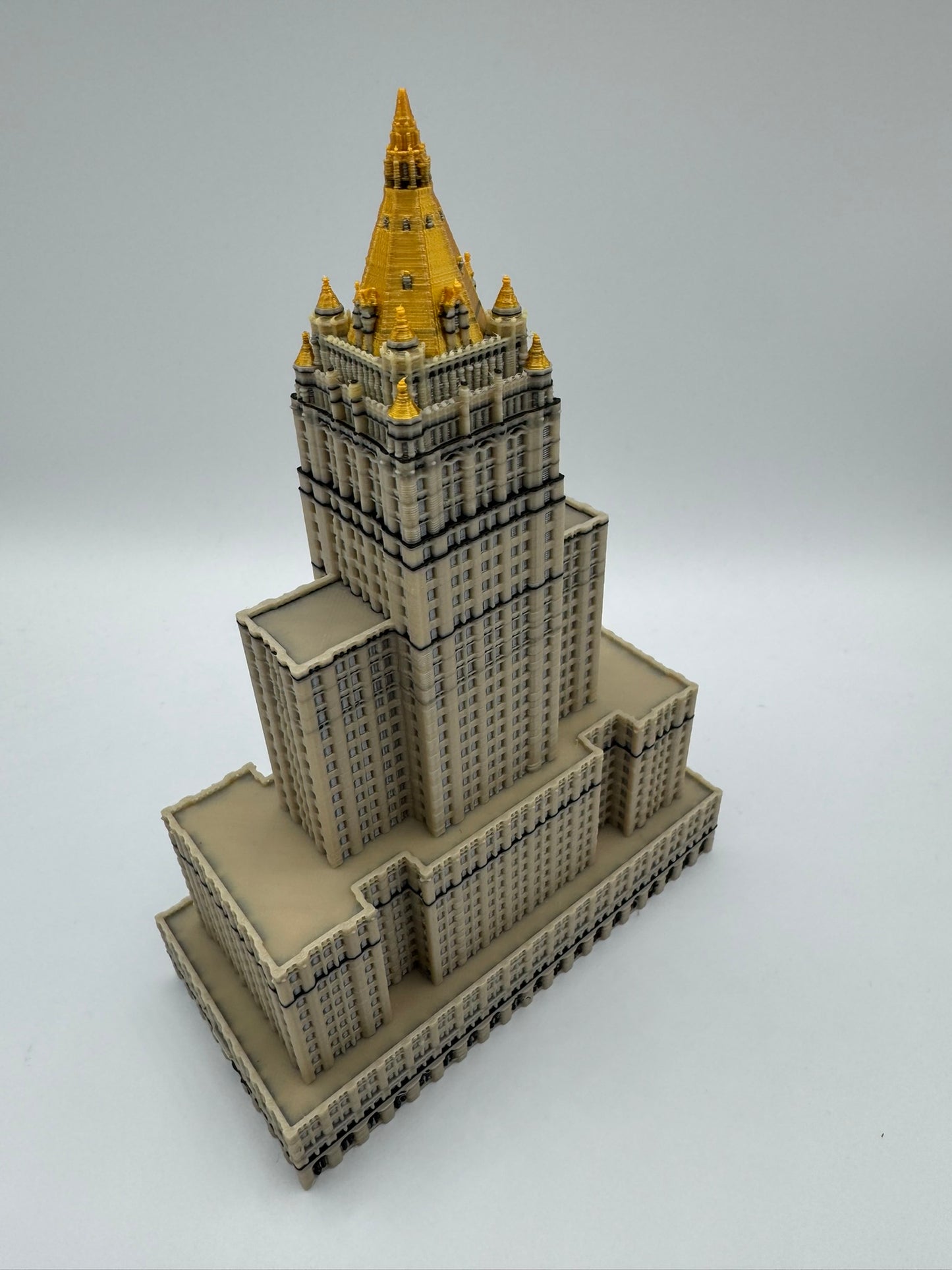 New York Life Building Model- 3D Printed Full Color