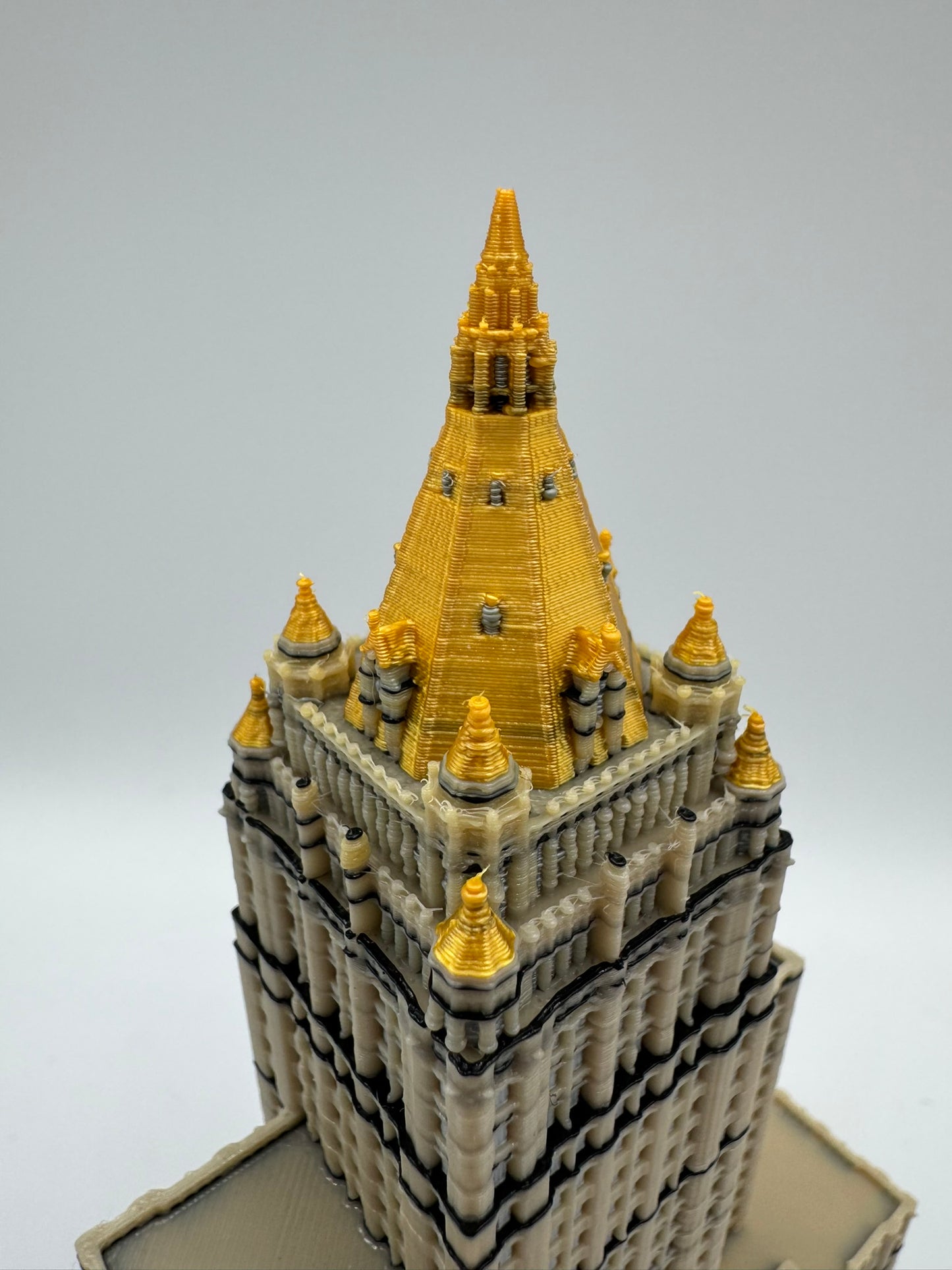 New York Life Building Model- 3D Printed Full Color
