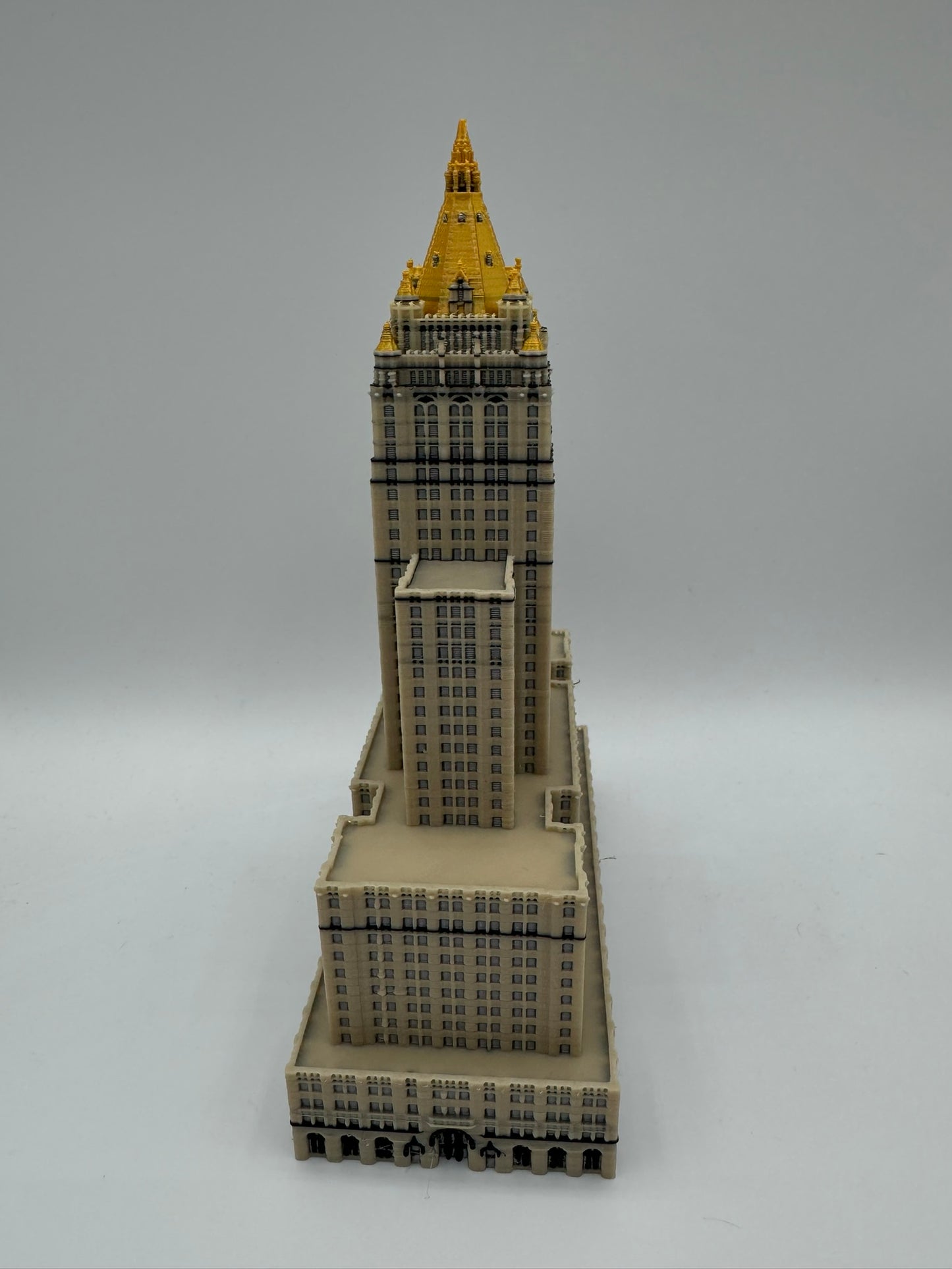 New York Life Building Model- 3D Printed Full Color