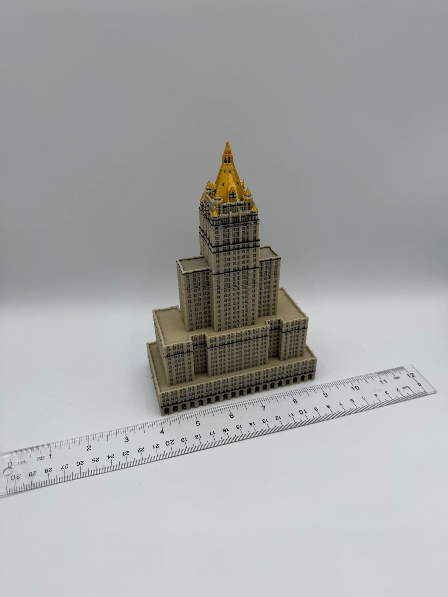 New York Life Building Model- 3D Printed Full Color