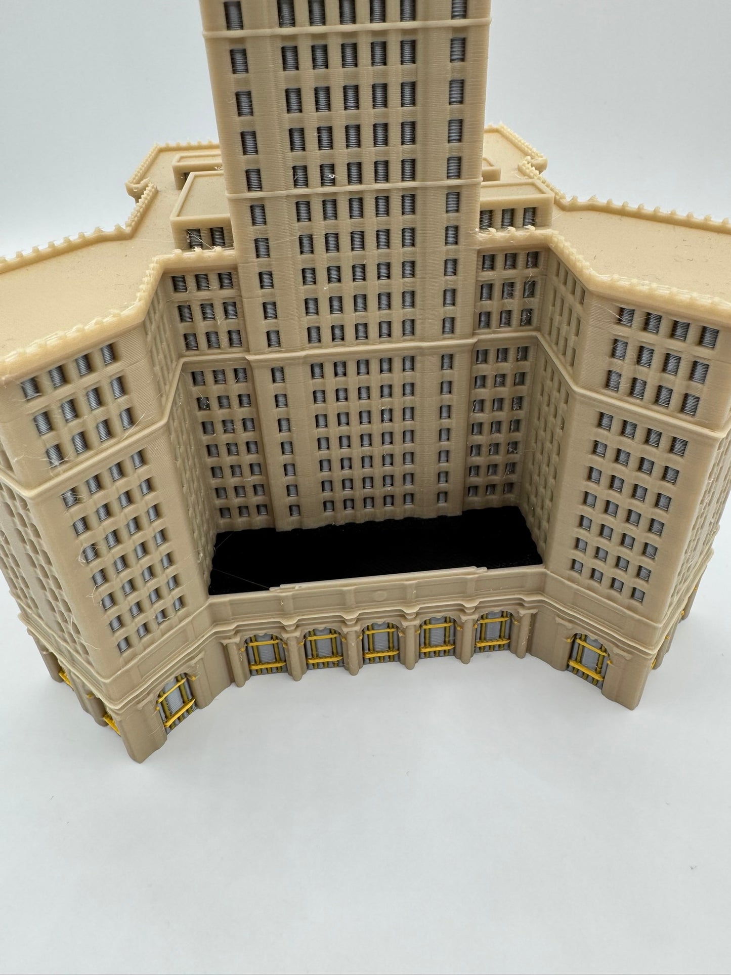Cleveland Terminal Tower Model- 3D Printed Full Color