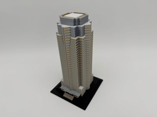 Nakatomi Plaza Model- 3D Printed Full Color