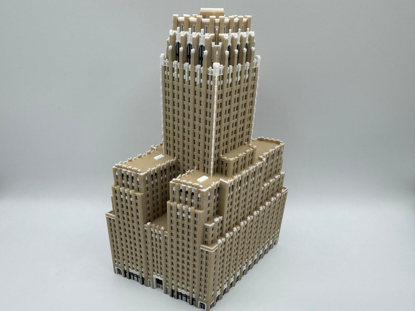 Barclay-Vesey Building Model- 3D Printed Full Color