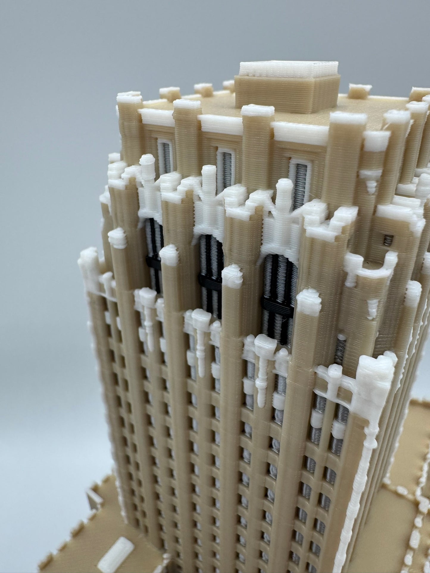 Barclay-Vesey Building Model- 3D Printed Full Color