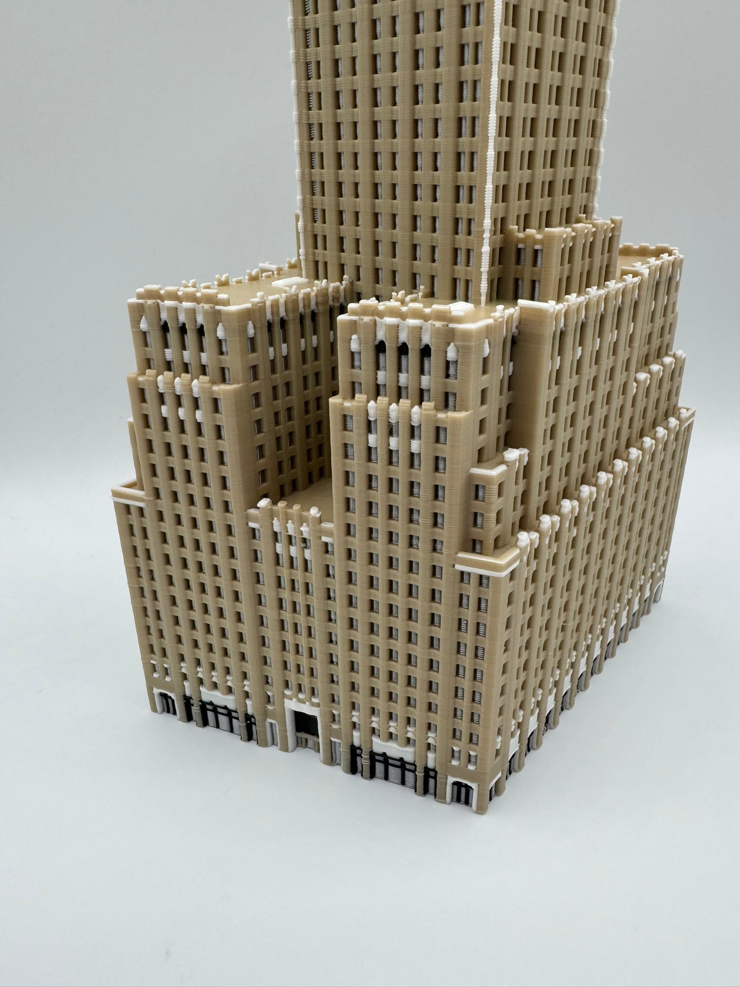 Barclay-Vesey Building Model- 3D Printed Full Color