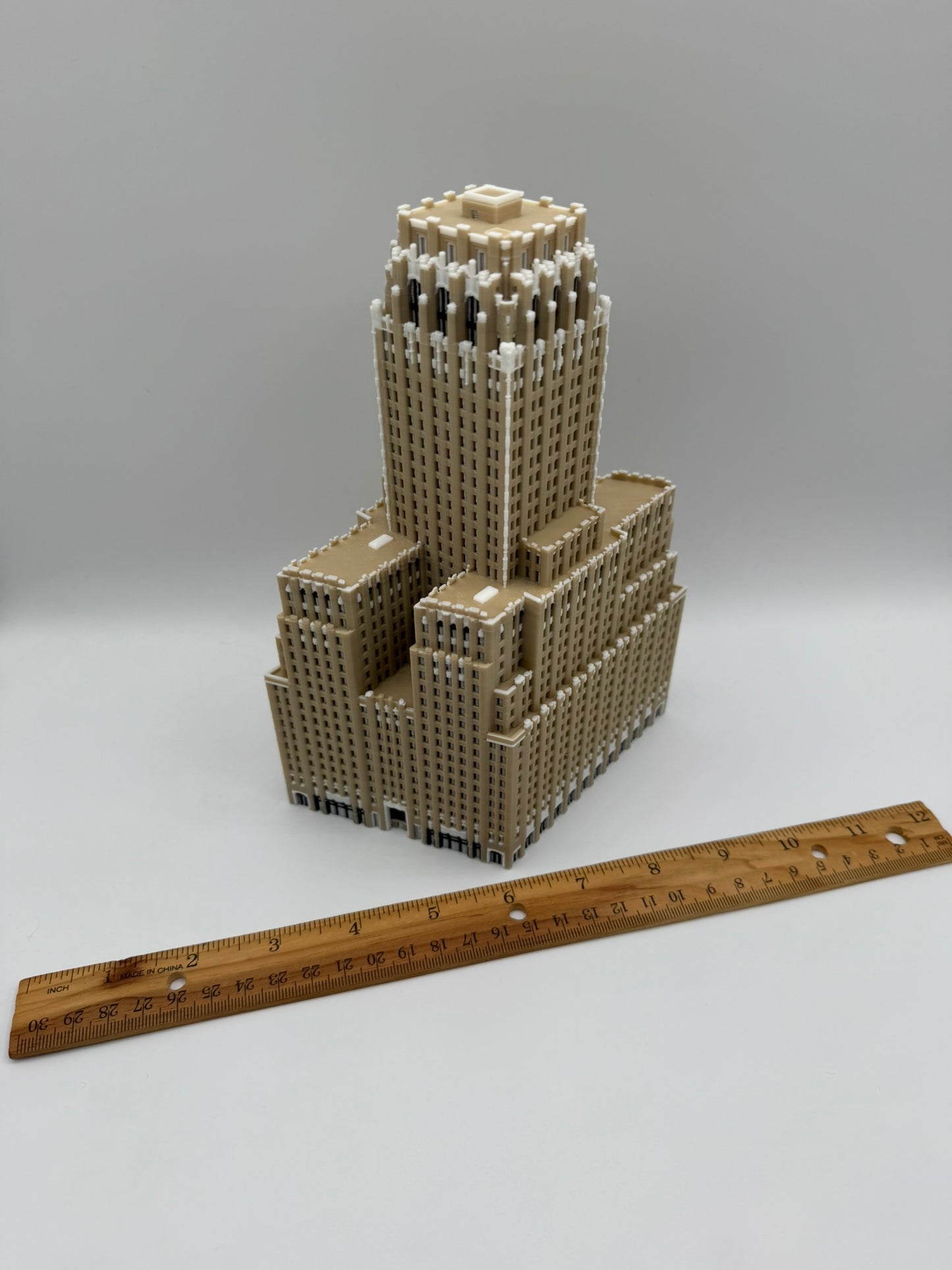 Barclay-Vesey Building Model- 3D Printed Full Color