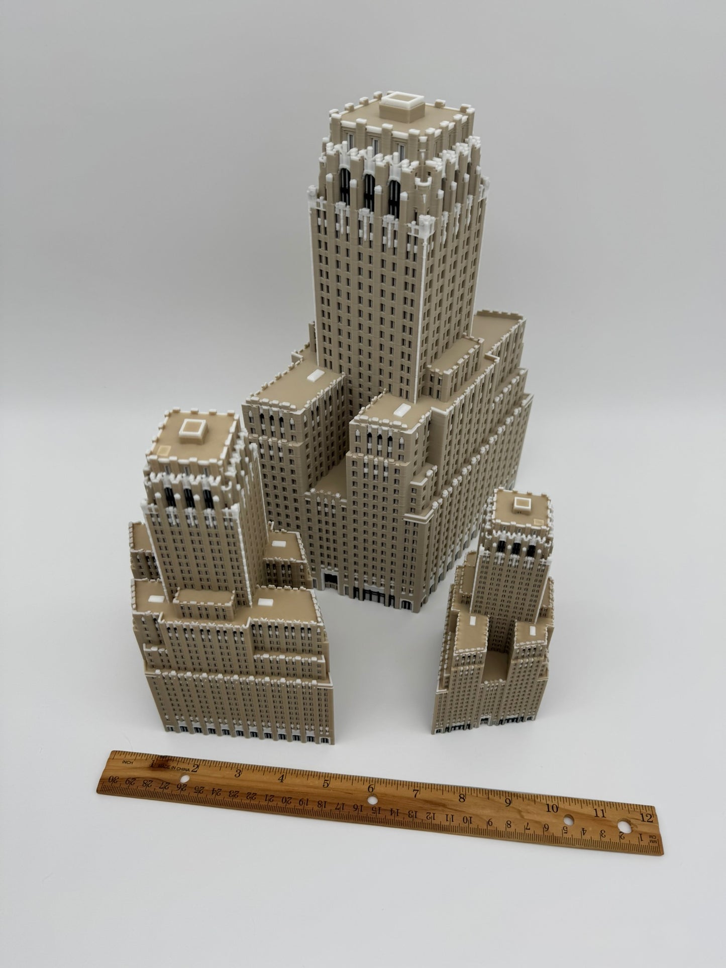 Barclay-Vesey Building Model- 3D Printed Full Color